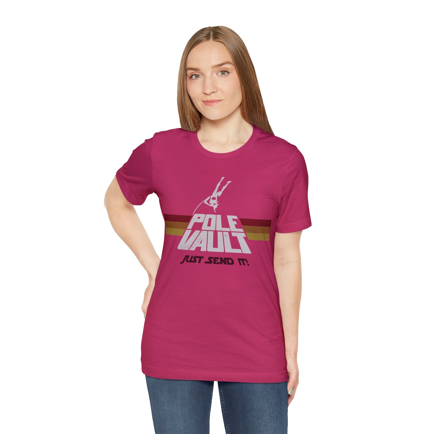 Pole Vault Just Send It Girl - Classic Tee