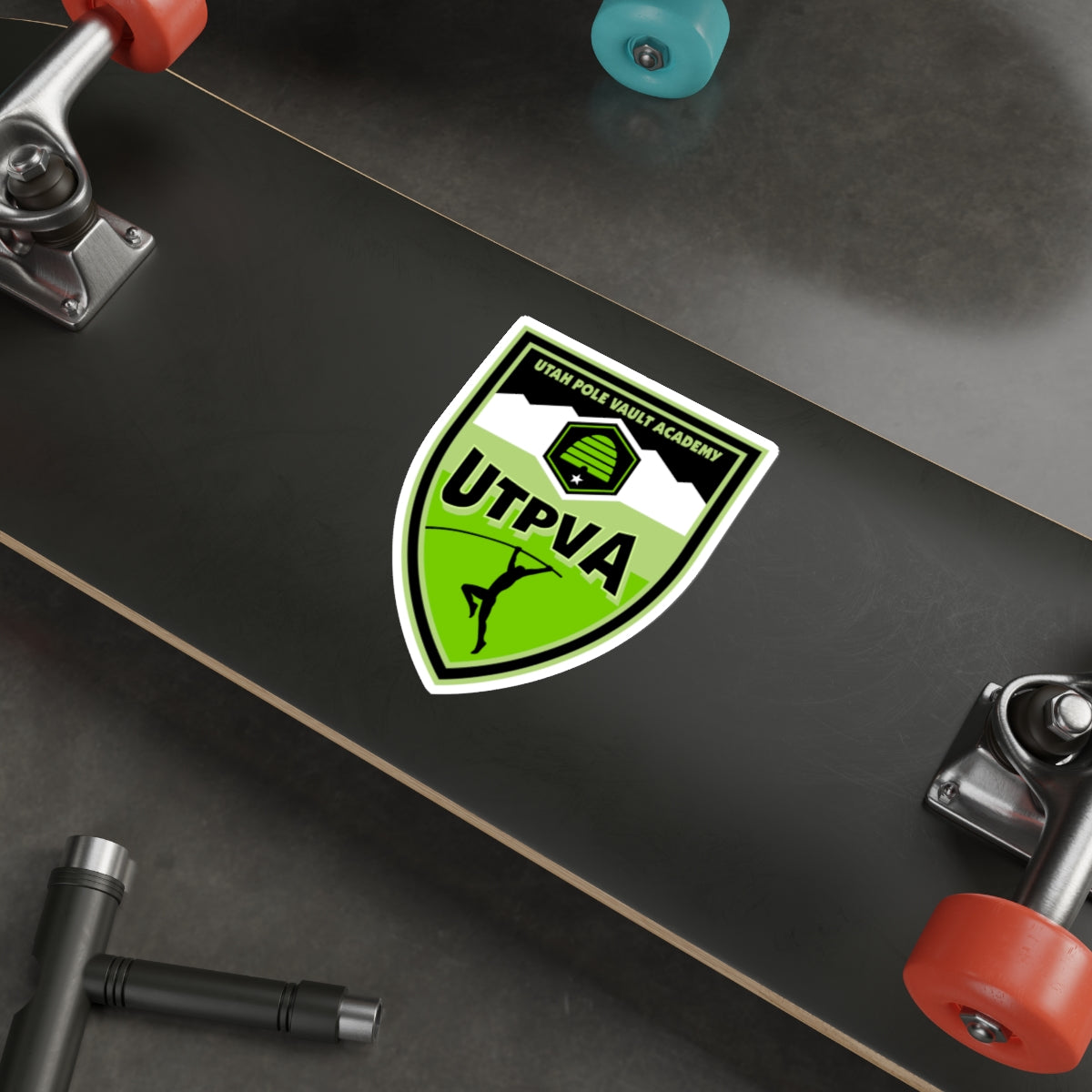 UTPVA Crest Die-Cut Sticker