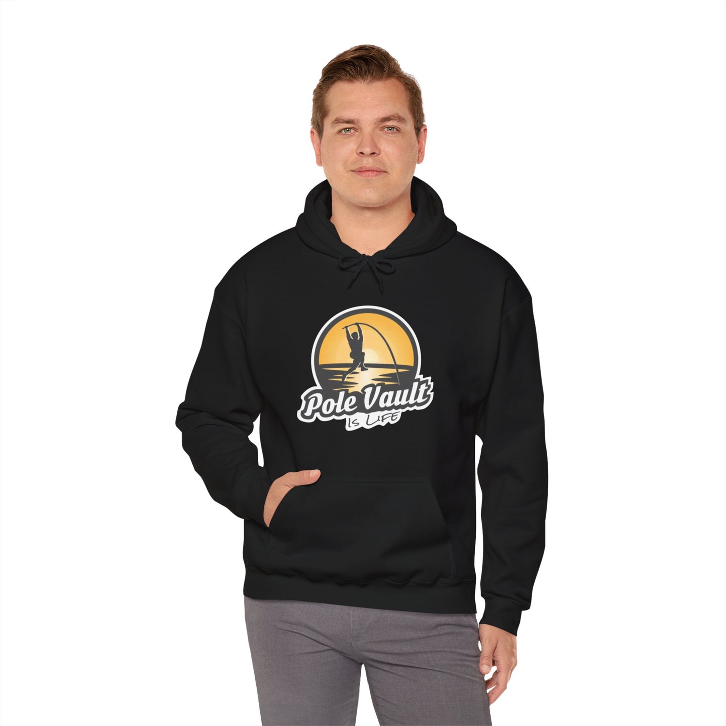 Pole Vault is Life Guy - Hoodie