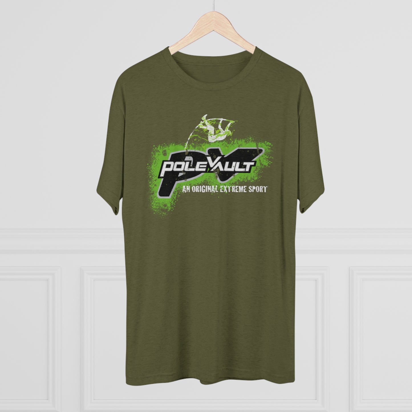 Pole Vault, An Original Extreme Sport - Tri-Blend Tee