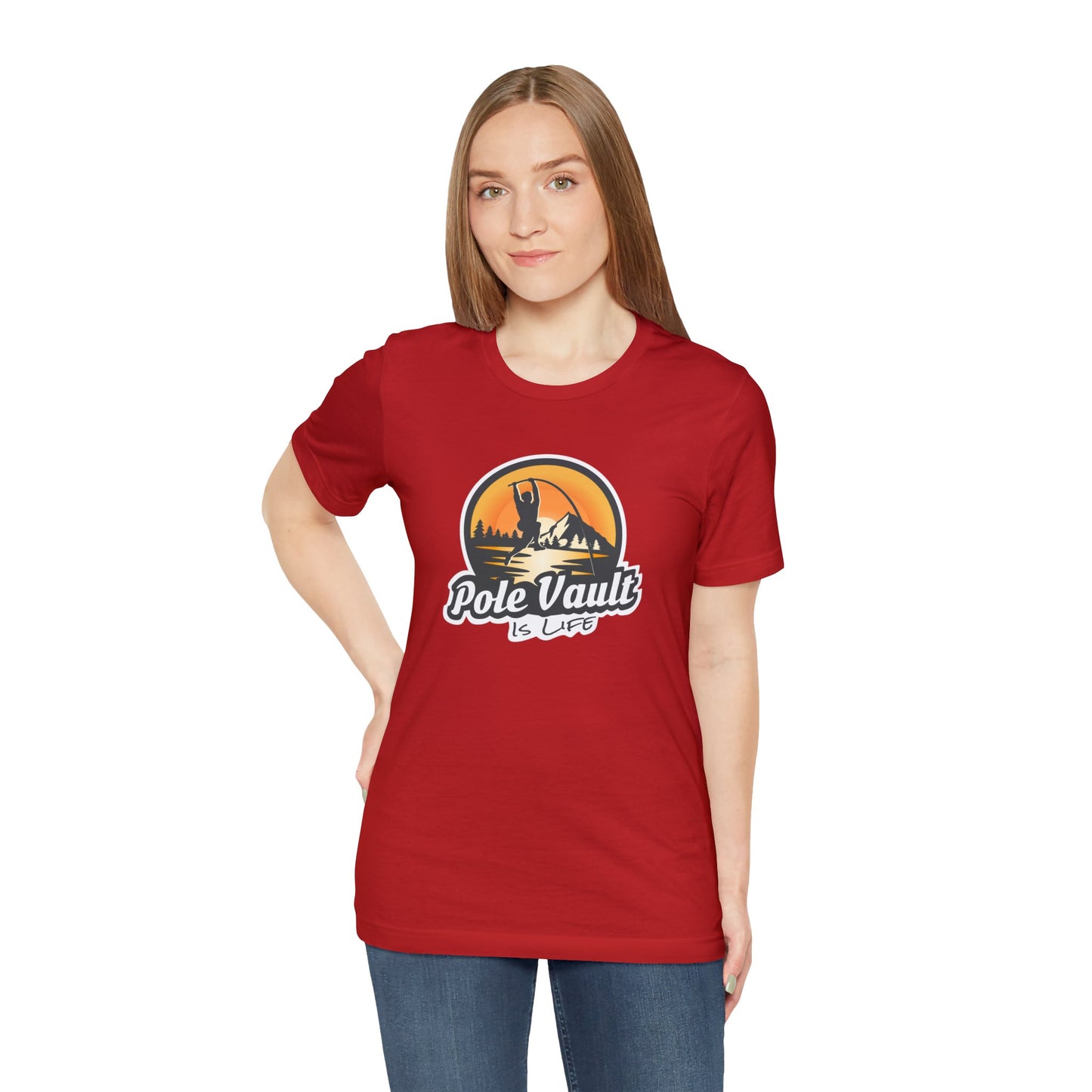 Mountain Pole Vault is Life Guy - Classic Tee