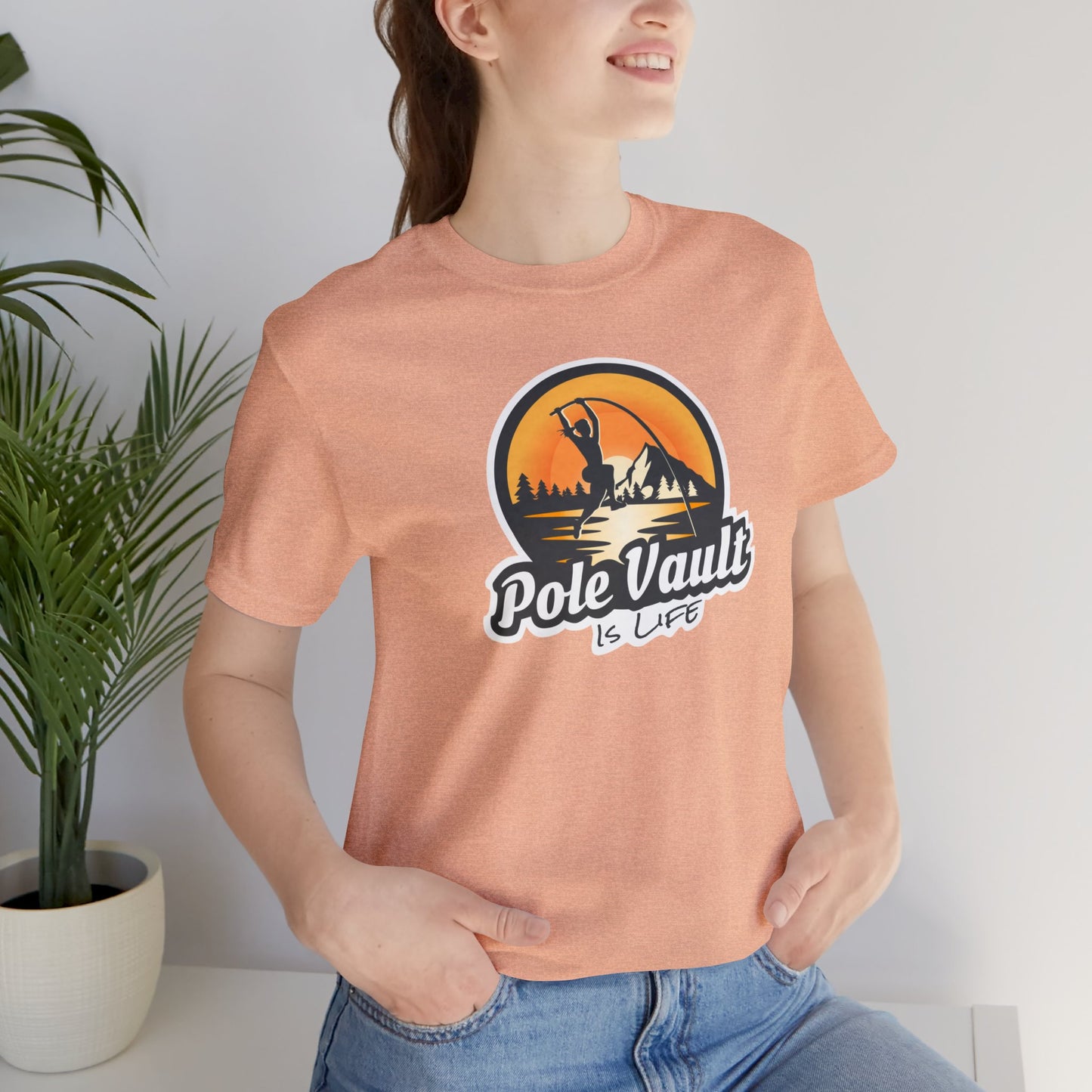 Mountain Pole Vault is Life Girl - Deluxe Tee