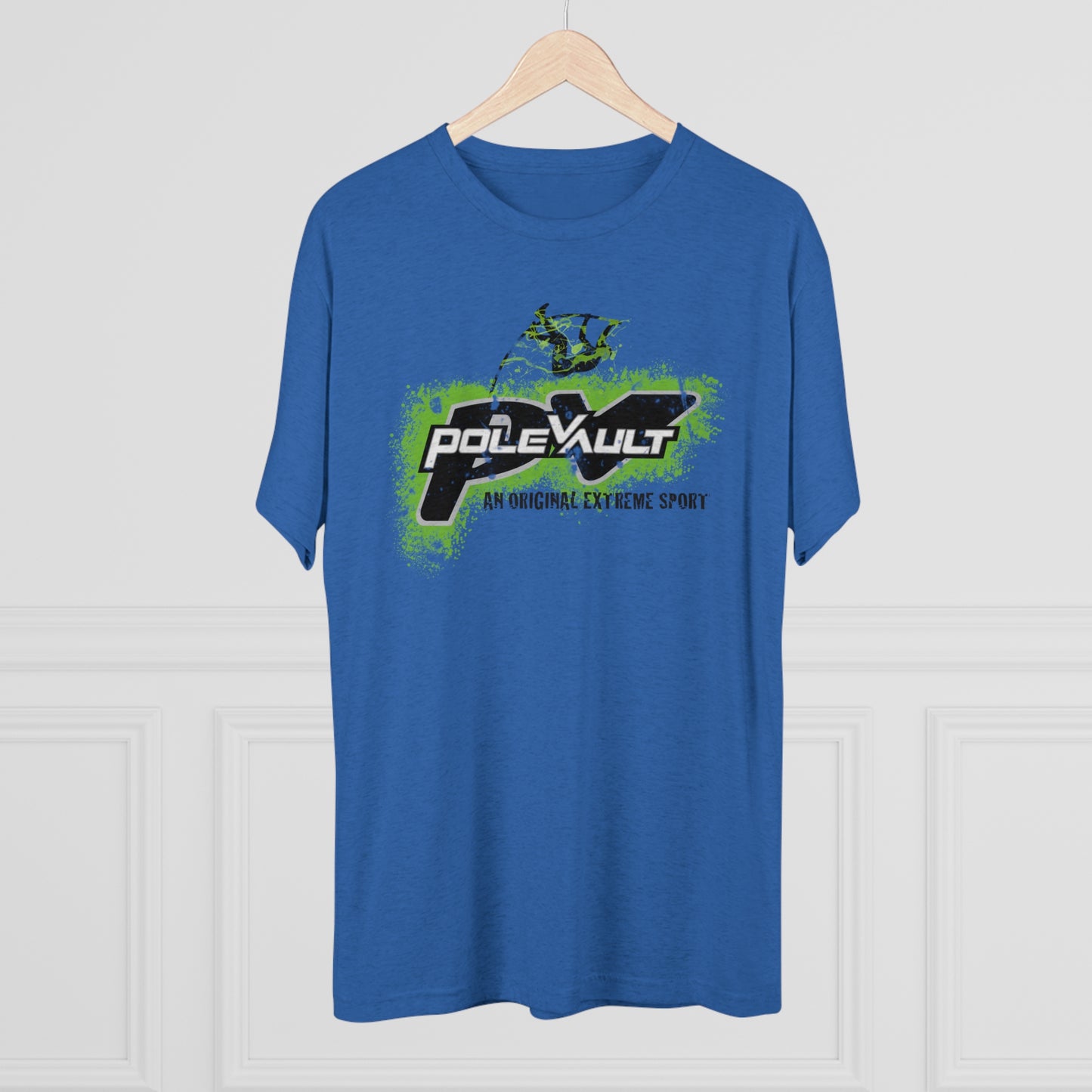 Pole Vault, An Original Extreme Sport - Tri-Blend Tee