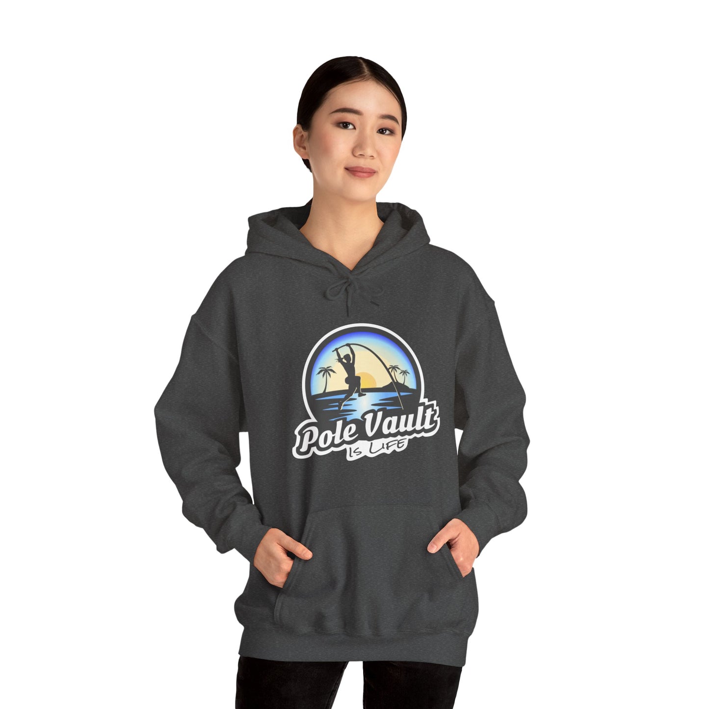 Beach Pole Vault is Life Girl - Hoodie