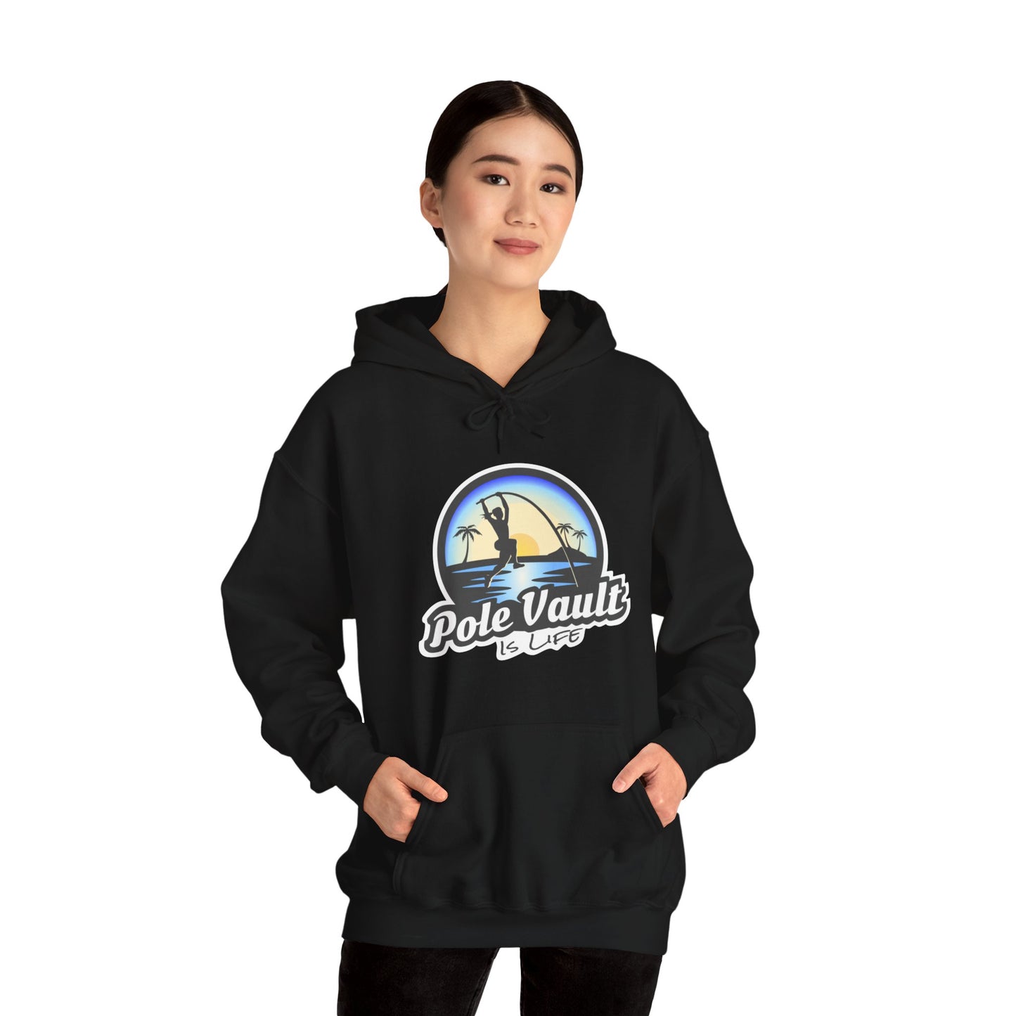 Beach Pole Vault is Life Girl - Hoodie