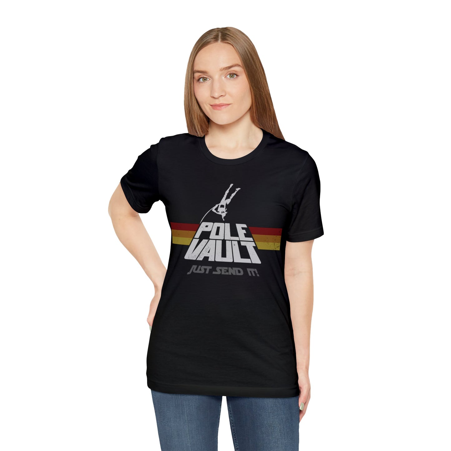 Pole Vault Just Send It Girl - Classic Tee