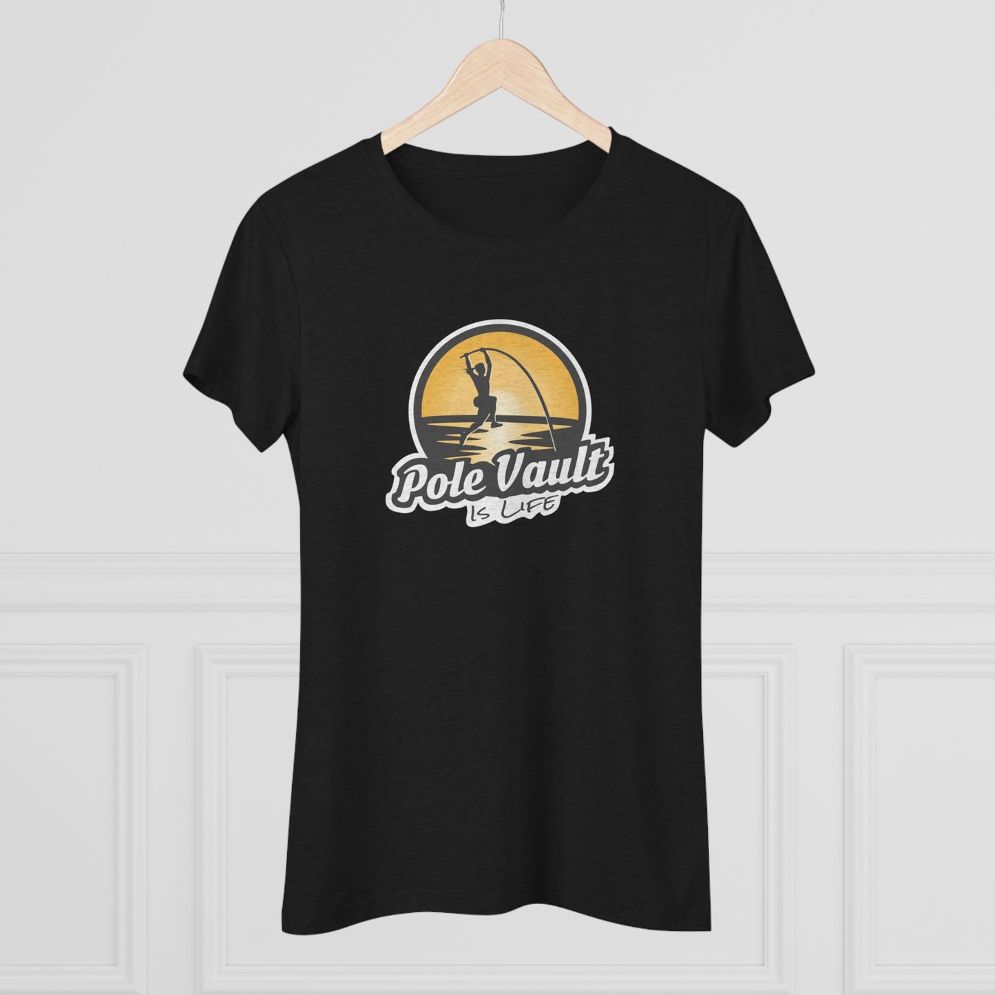 Pole Vault is Life Girl - Women's Tri-Blend Tee