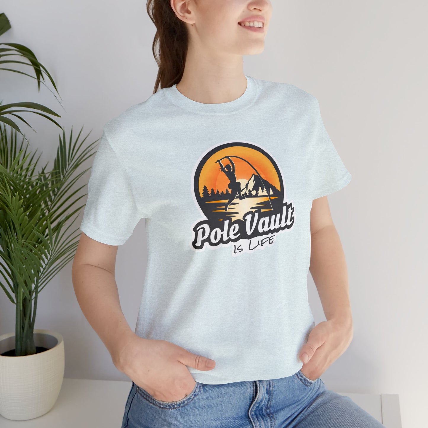 Mountain Pole Vault is Life Girl - Deluxe Tee