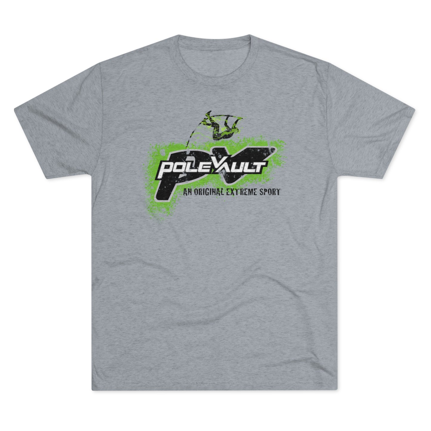 Pole Vault, An Original Extreme Sport - Tri-Blend Tee
