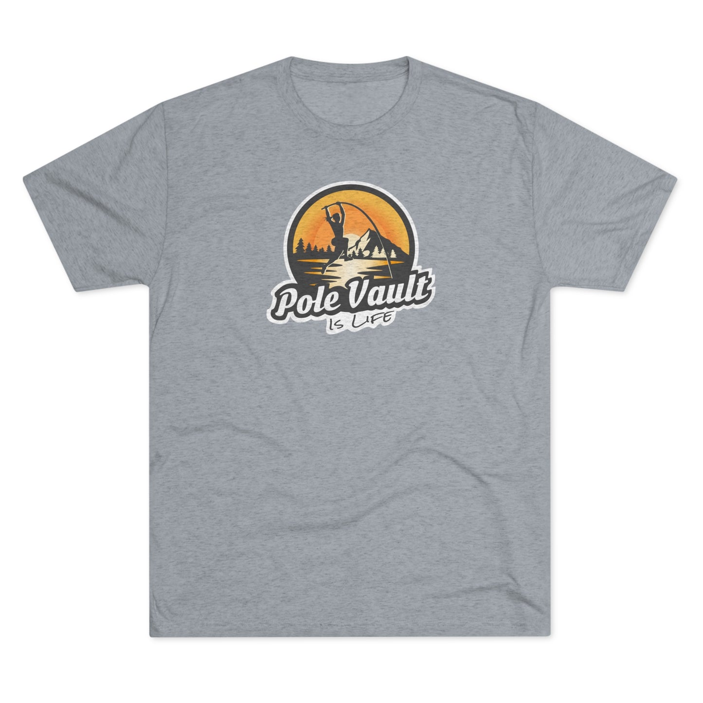 Mountain Pole Vault is Life Girl - Tri-Blend Tee