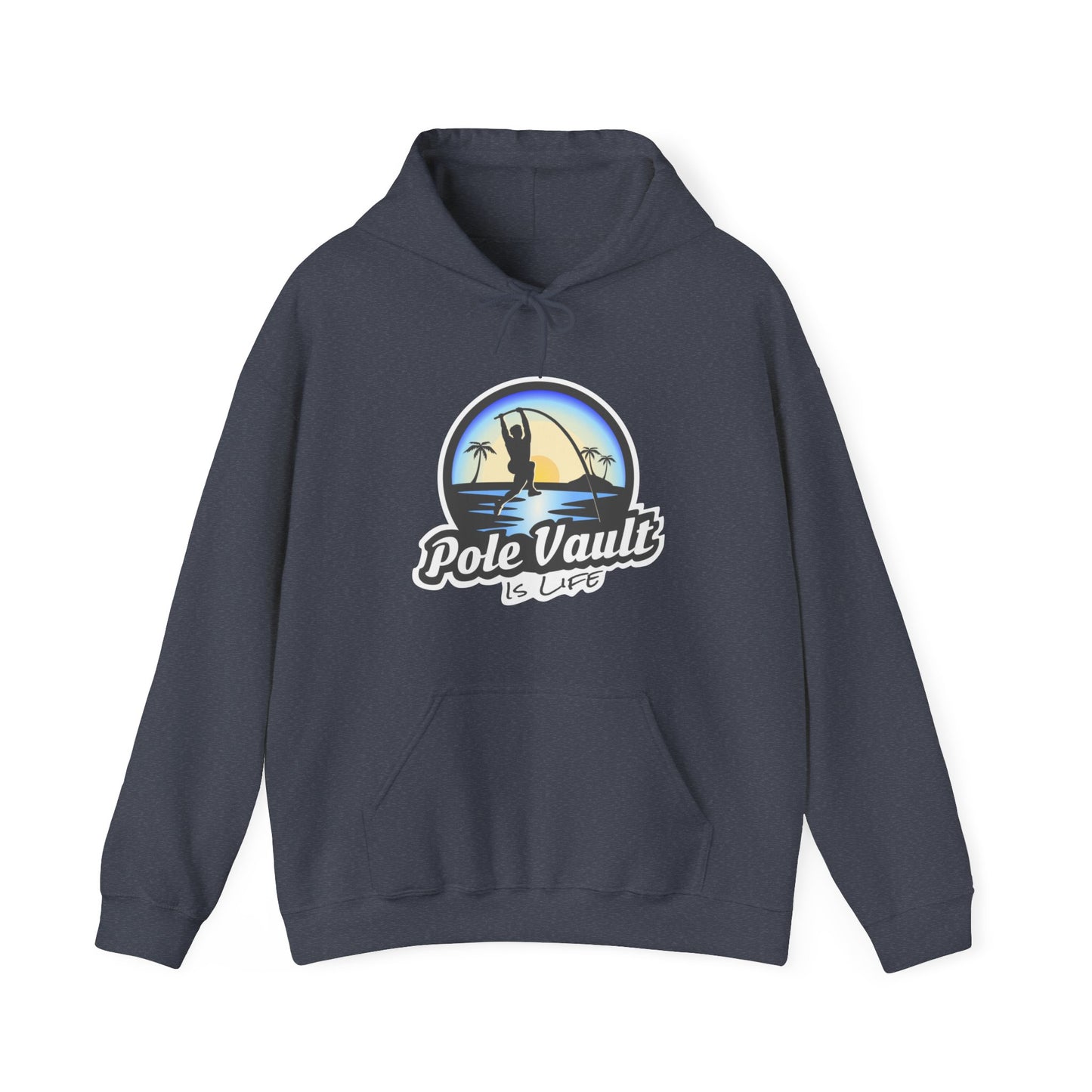 Beach Pole Vault is Life Guy - Hoodie