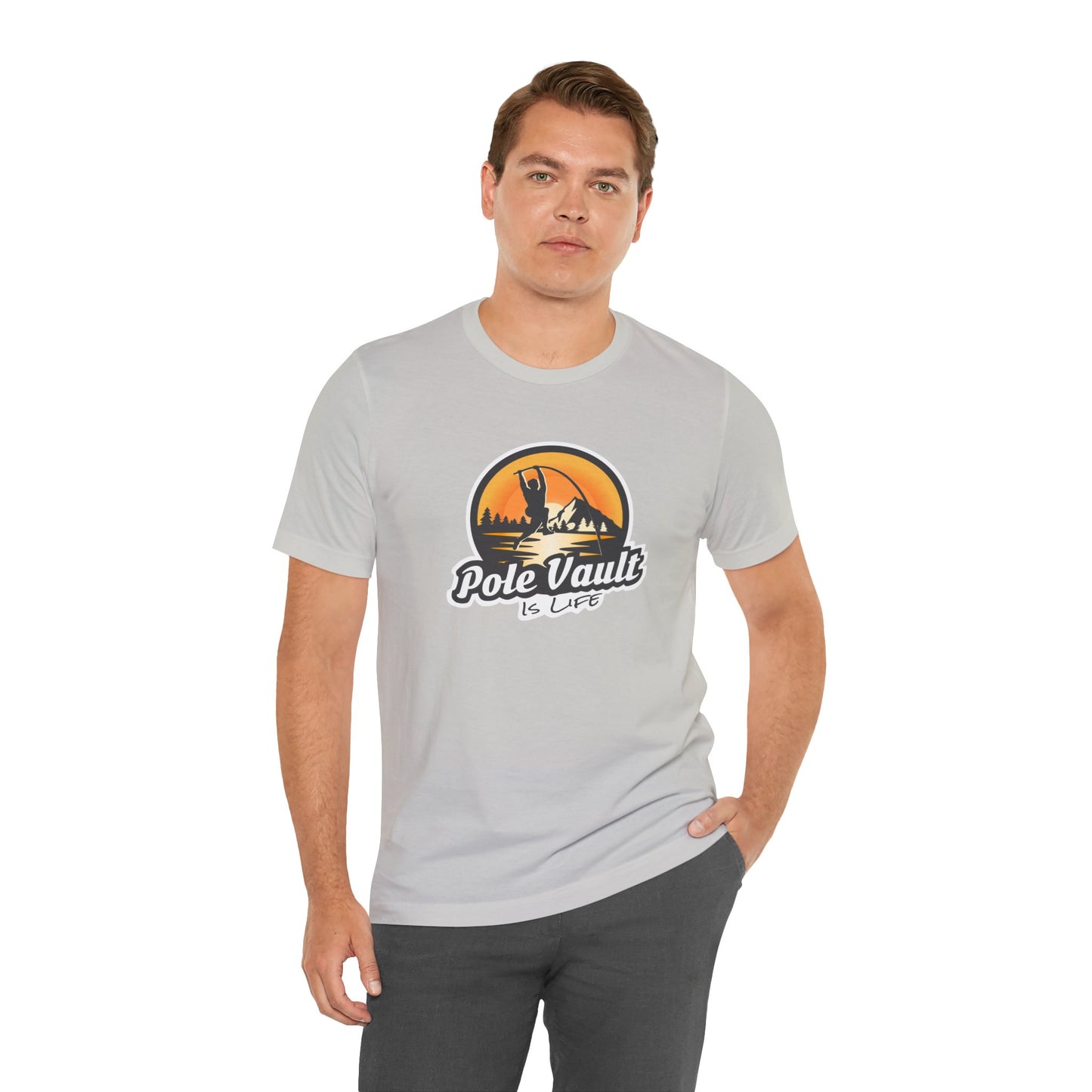 Mountain Pole Vault is Life Guy - Classic Tee