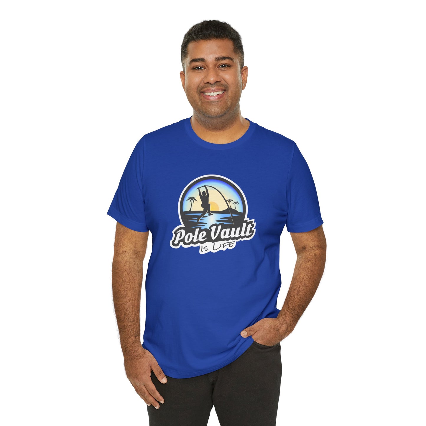 Beach Pole Vault is Life Guy - Classic Tee