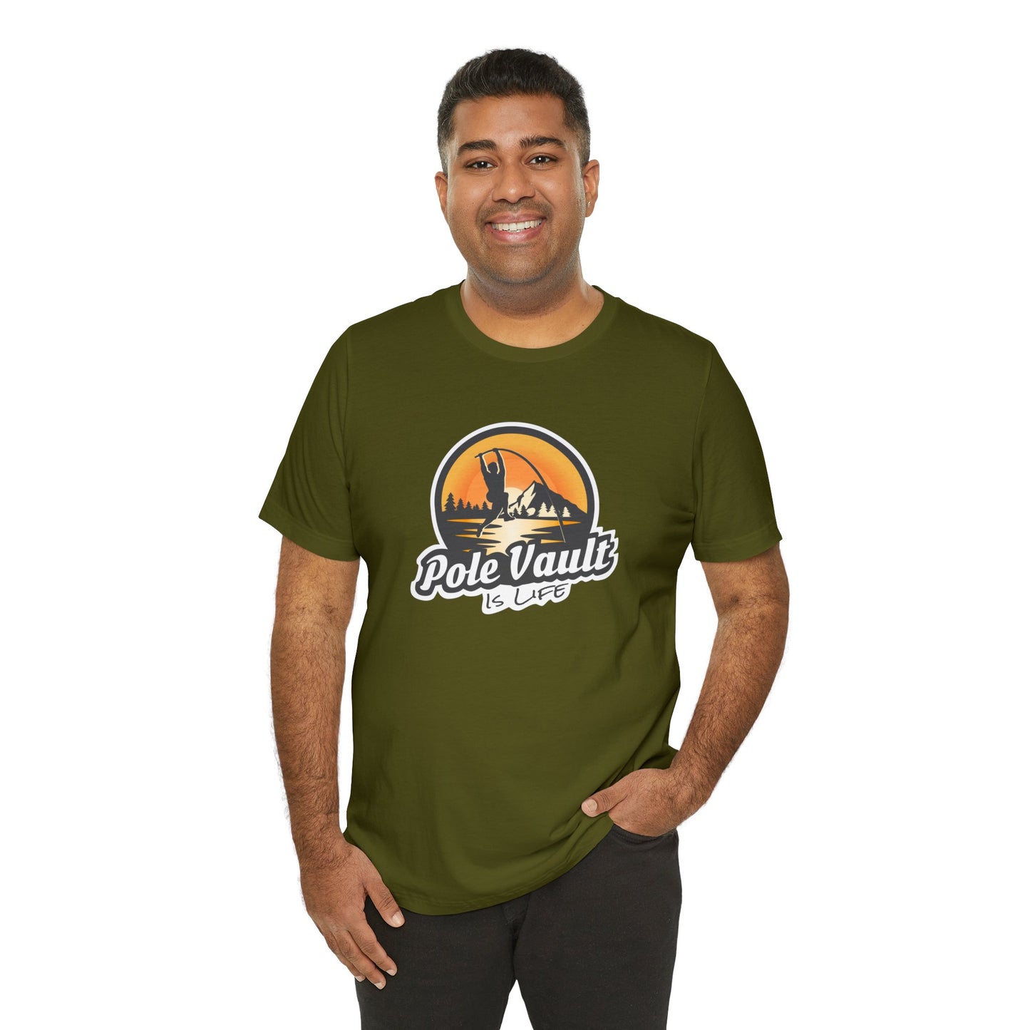 Mountain Pole Vault is Life Guy - Classic Tee