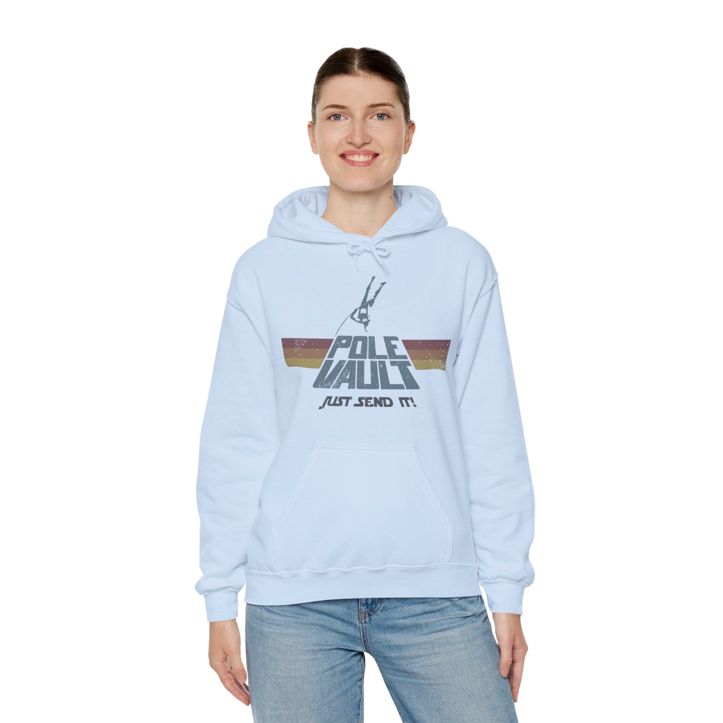 Pole Vault Just Send It Girl - Hoodie