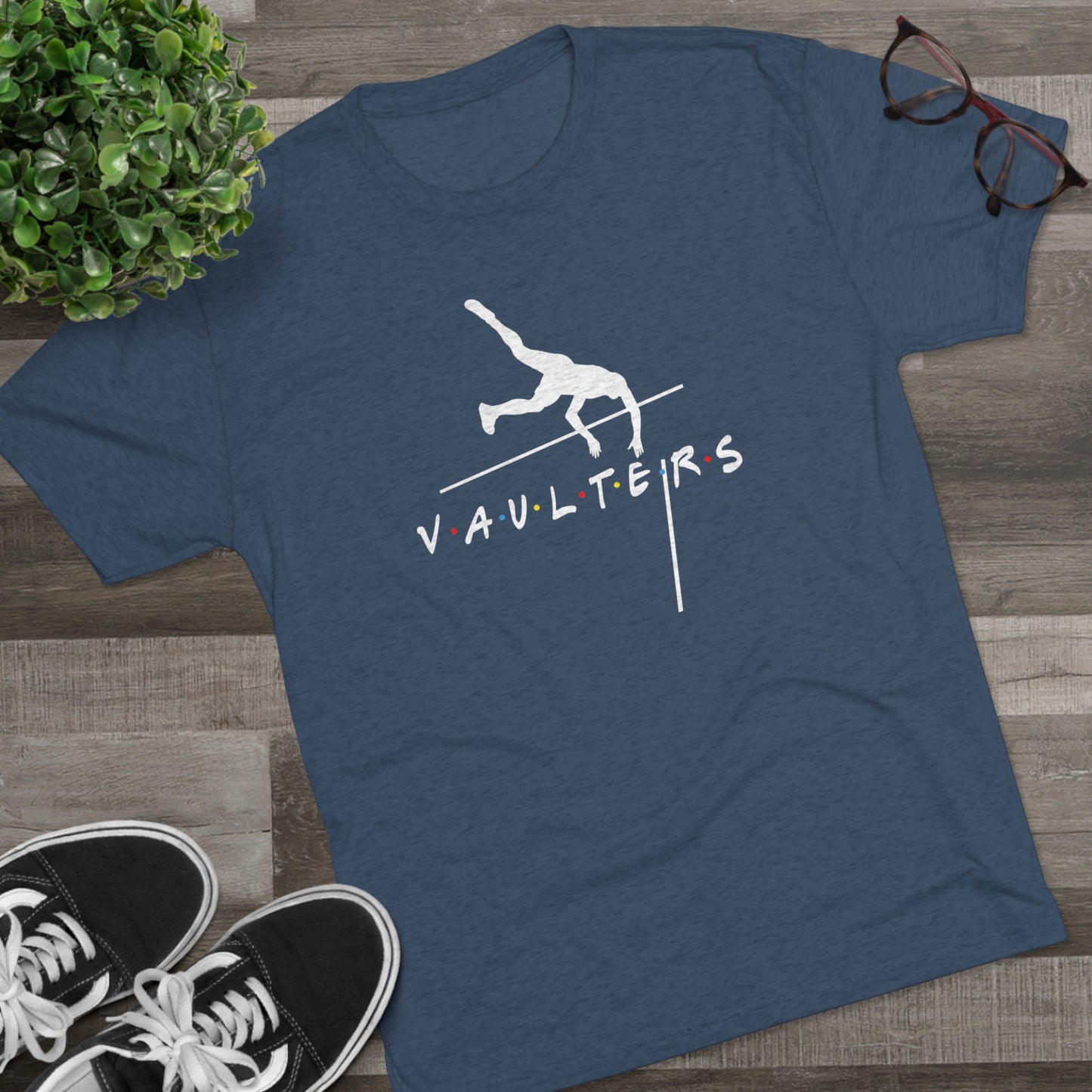Vaulters Over It - Tri-Blend Tee