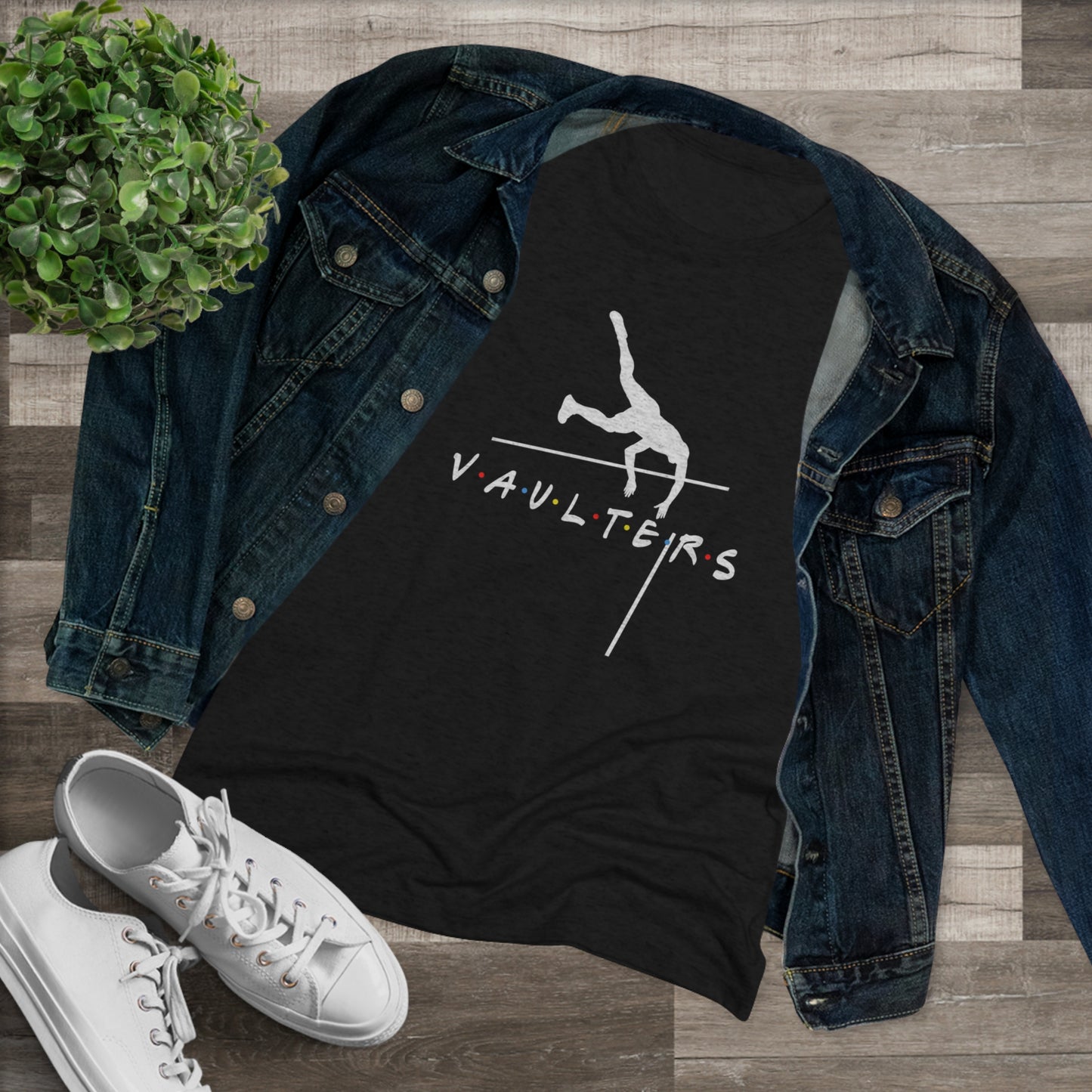 Vaulters Over It - Women's Tri-Blend Tee