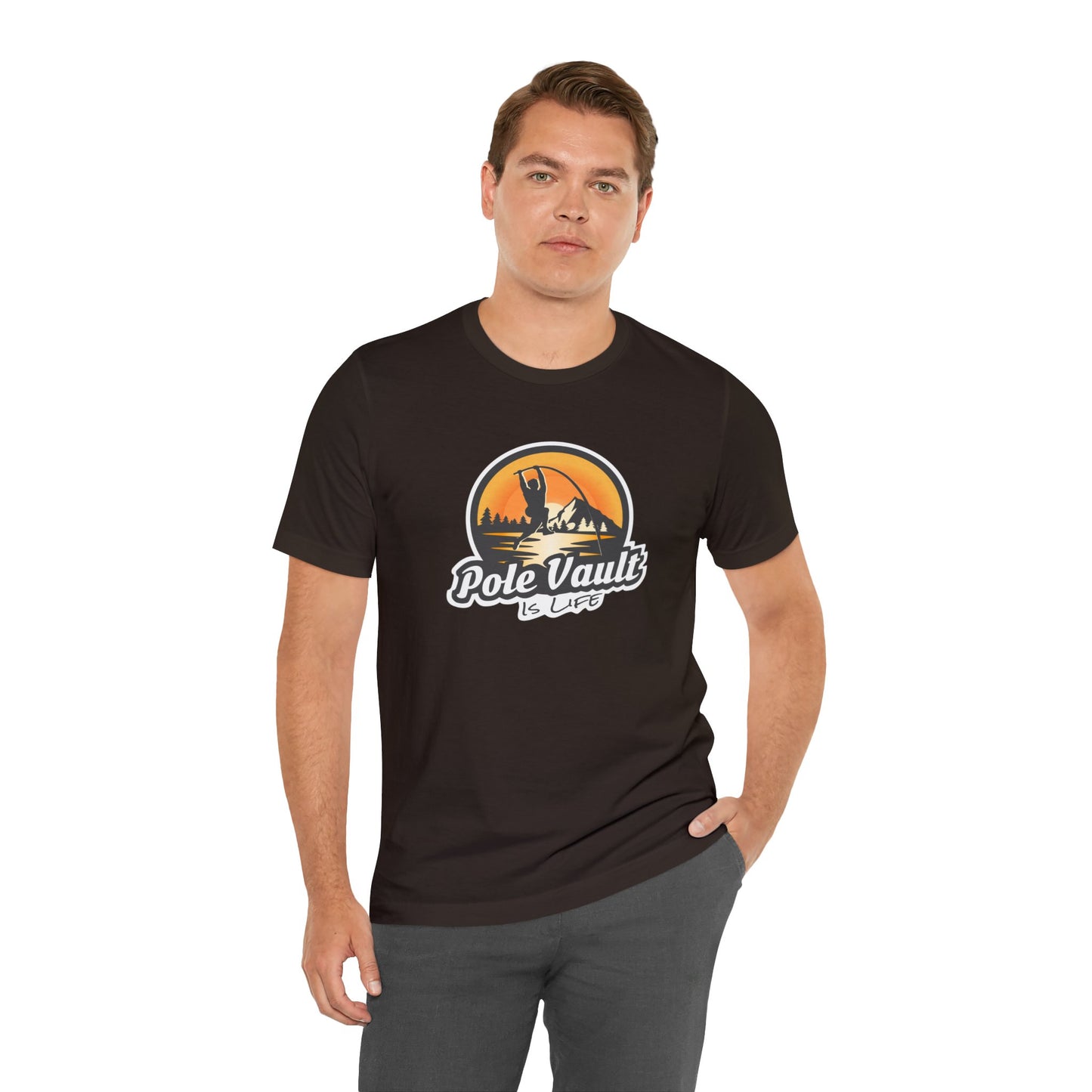 Mountain Pole Vault is Life Guy - Classic Tee