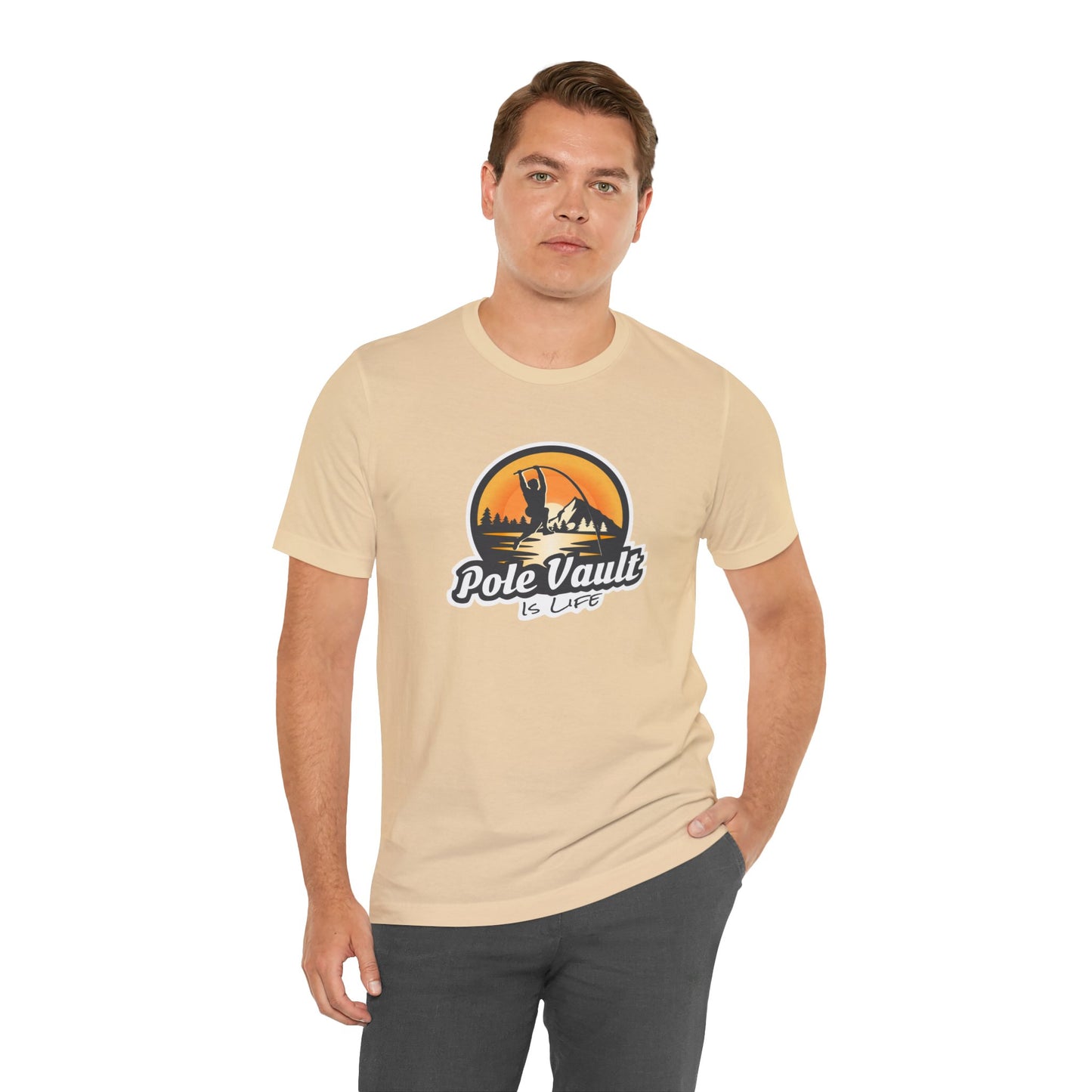 Mountain Pole Vault is Life Guy - Classic Tee