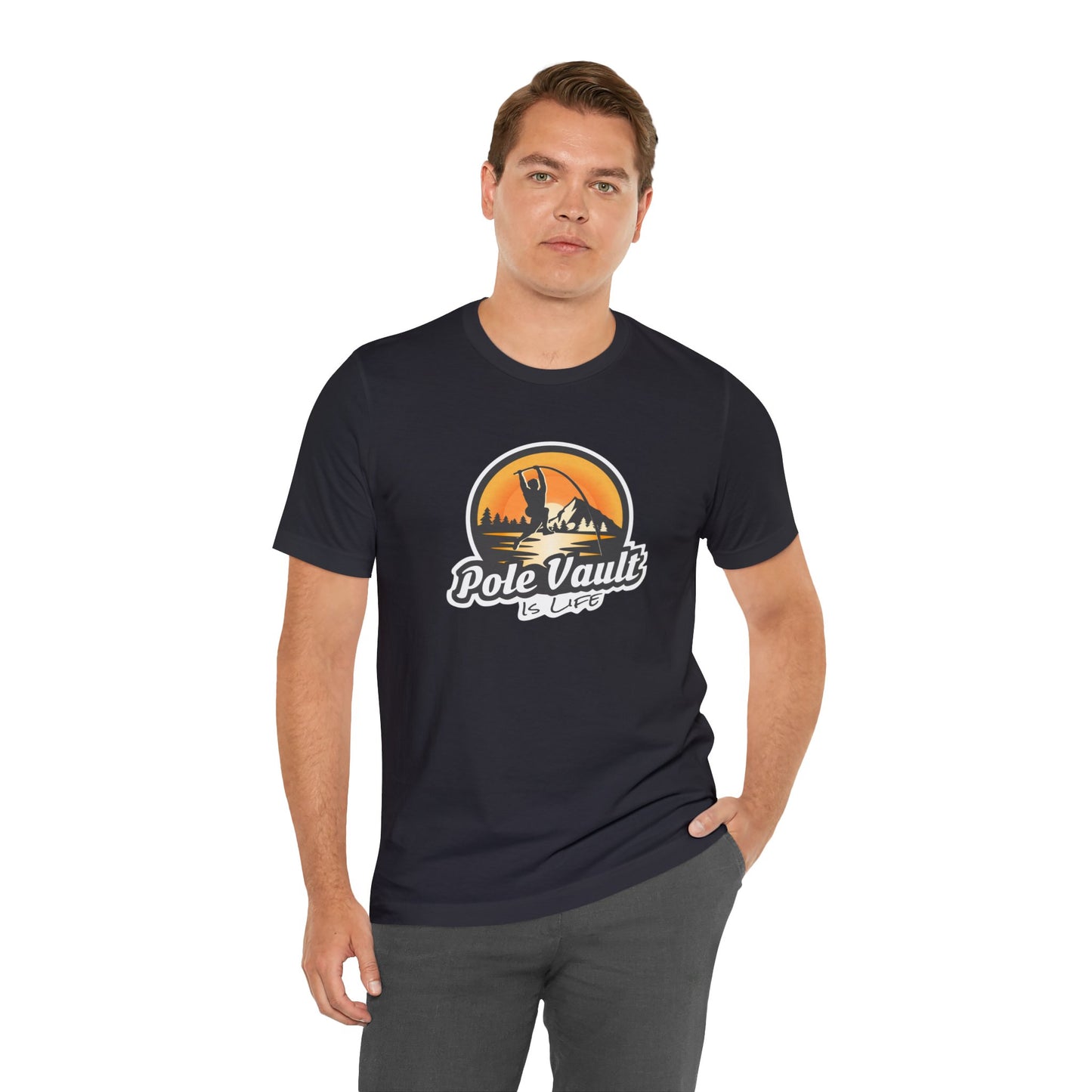 Mountain Pole Vault is Life Guy - Classic Tee