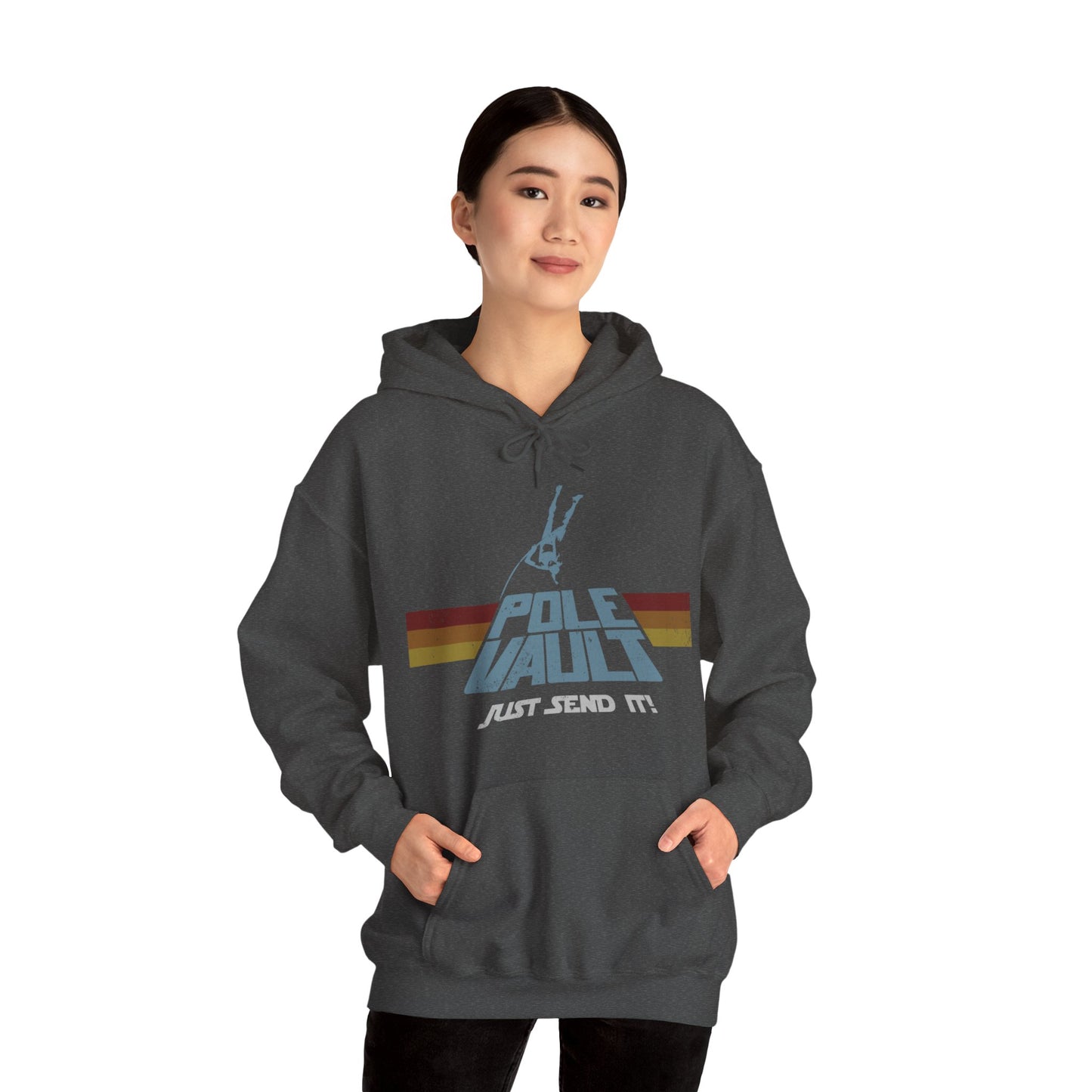 Pole Vault Just Send It Girl - Hoodie