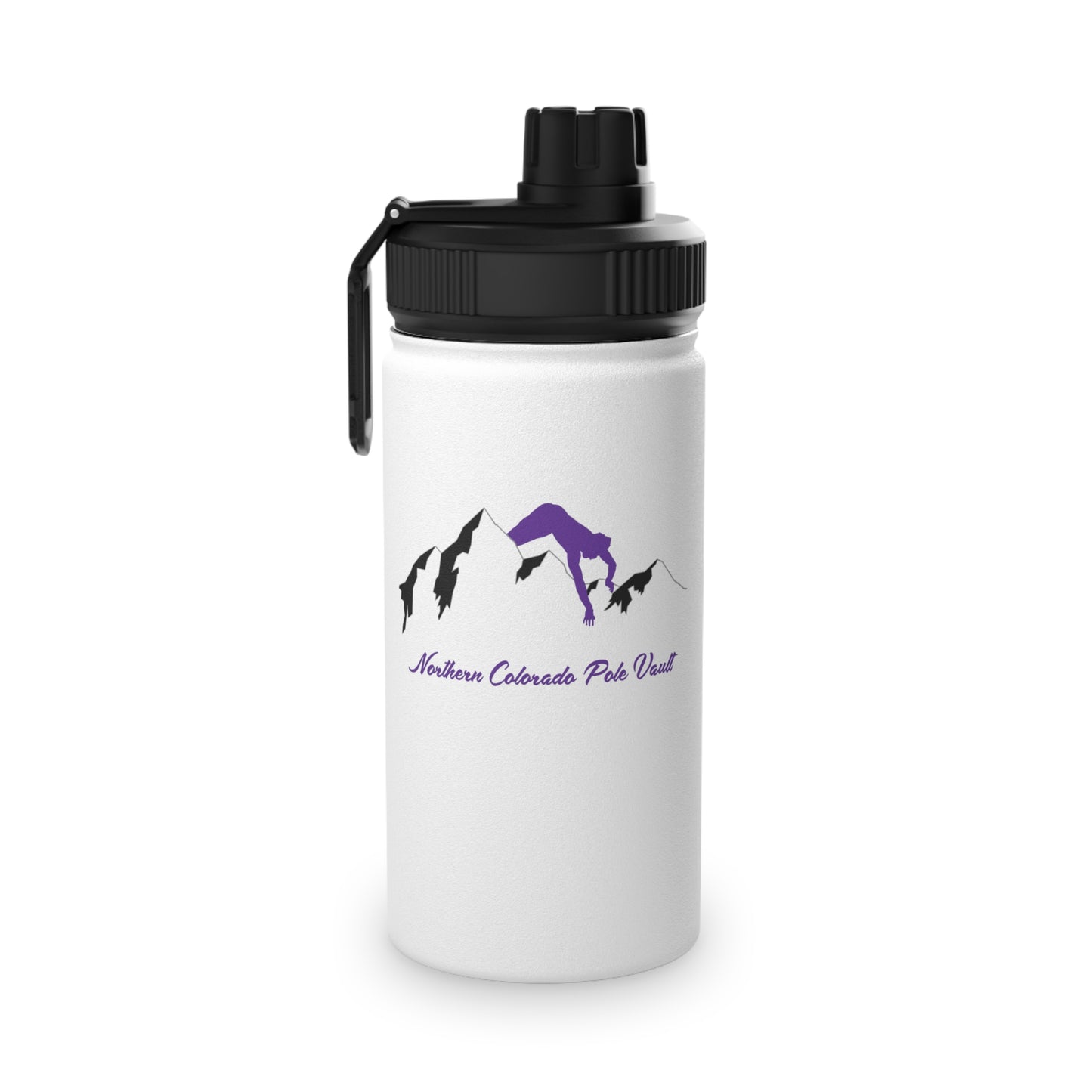 NOCO Stainless Steel Water Bottle, Sports Lid