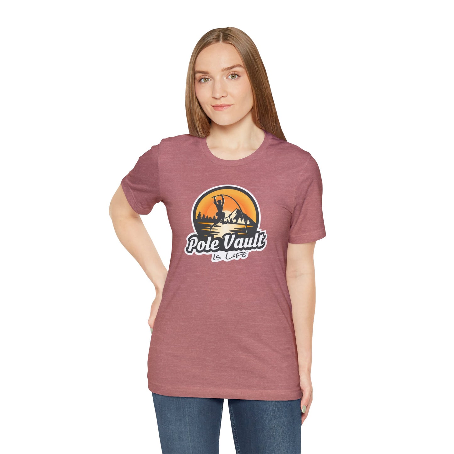Mountain Pole Vault is Life Girl - Deluxe Tee