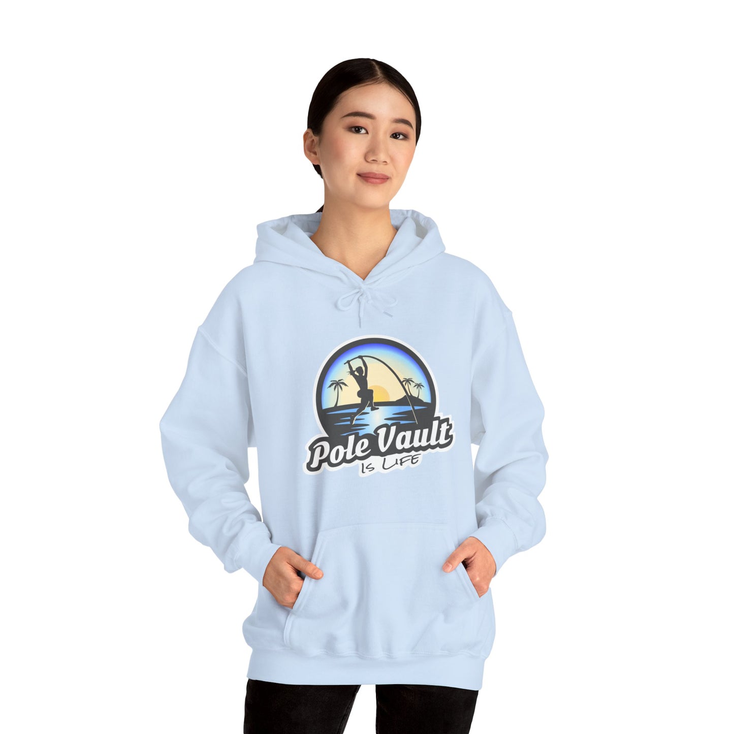 Beach Pole Vault is Life Girl - Hoodie
