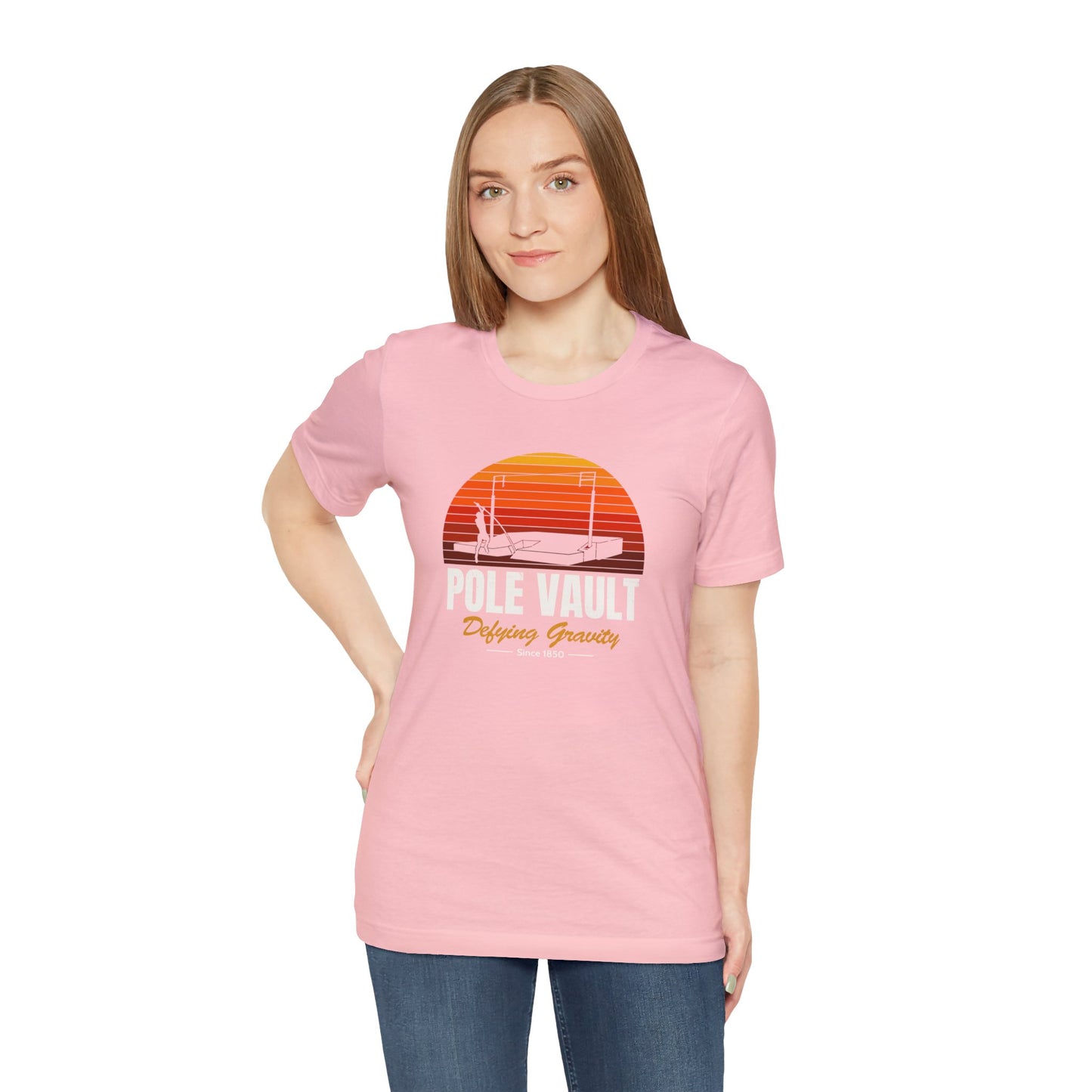 Pole Vault Defying Gravity - Classic Tee