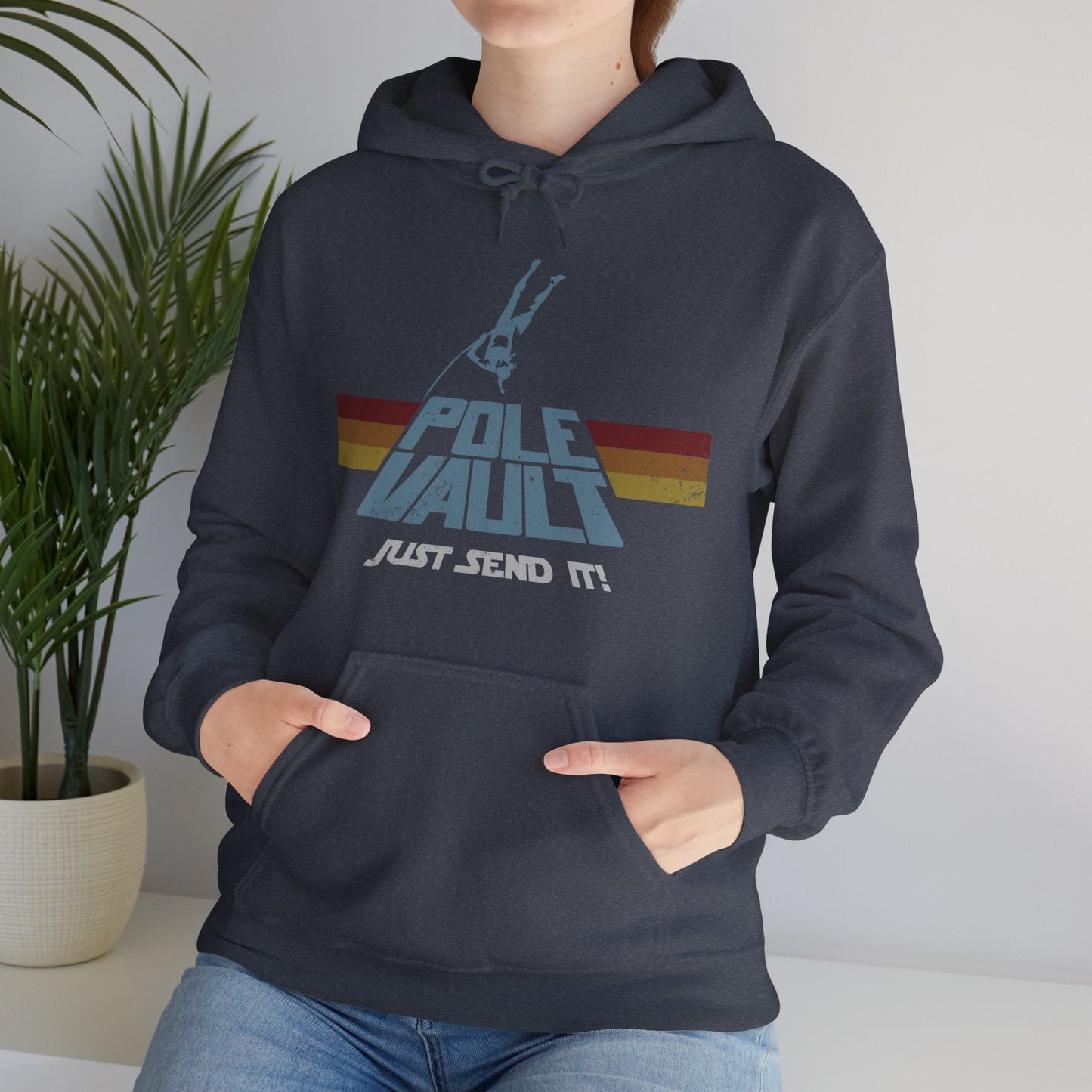 Pole Vault Just Send It Girl - Hoodie