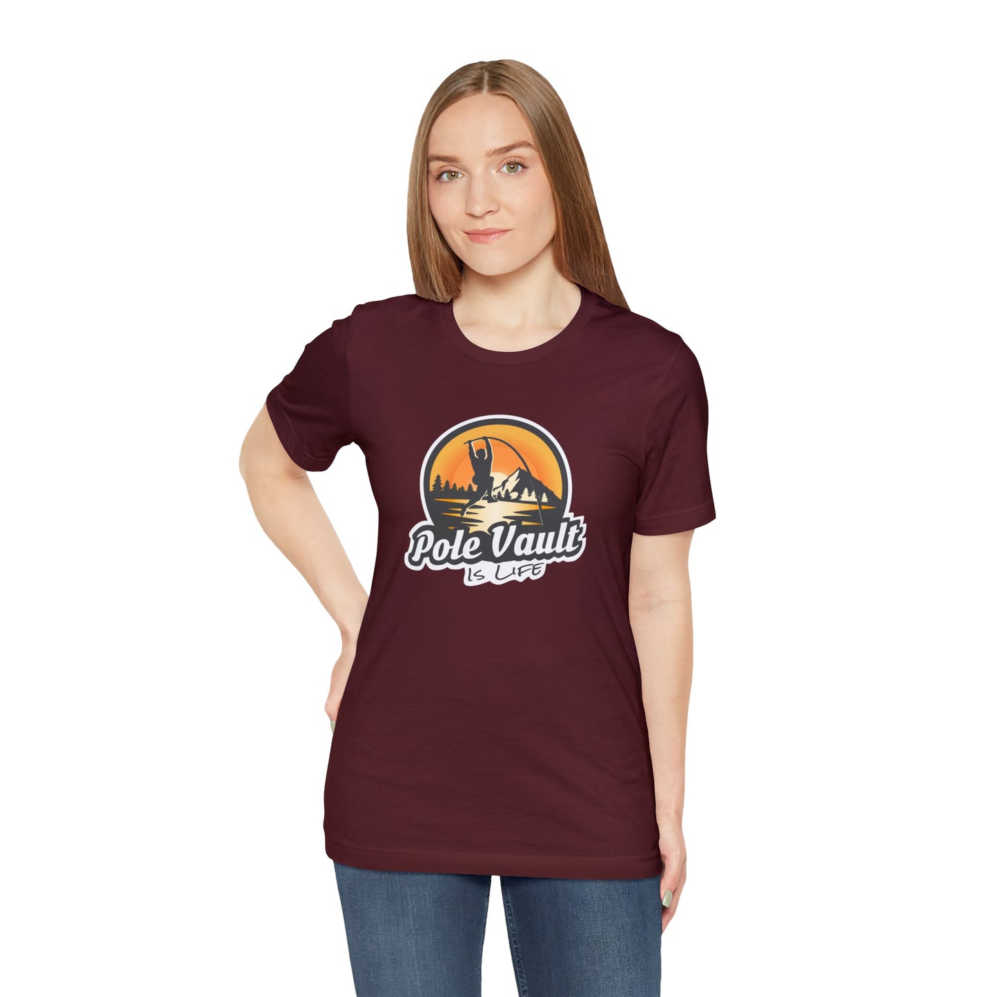Mountain Pole Vault is Life Guy - Classic Tee