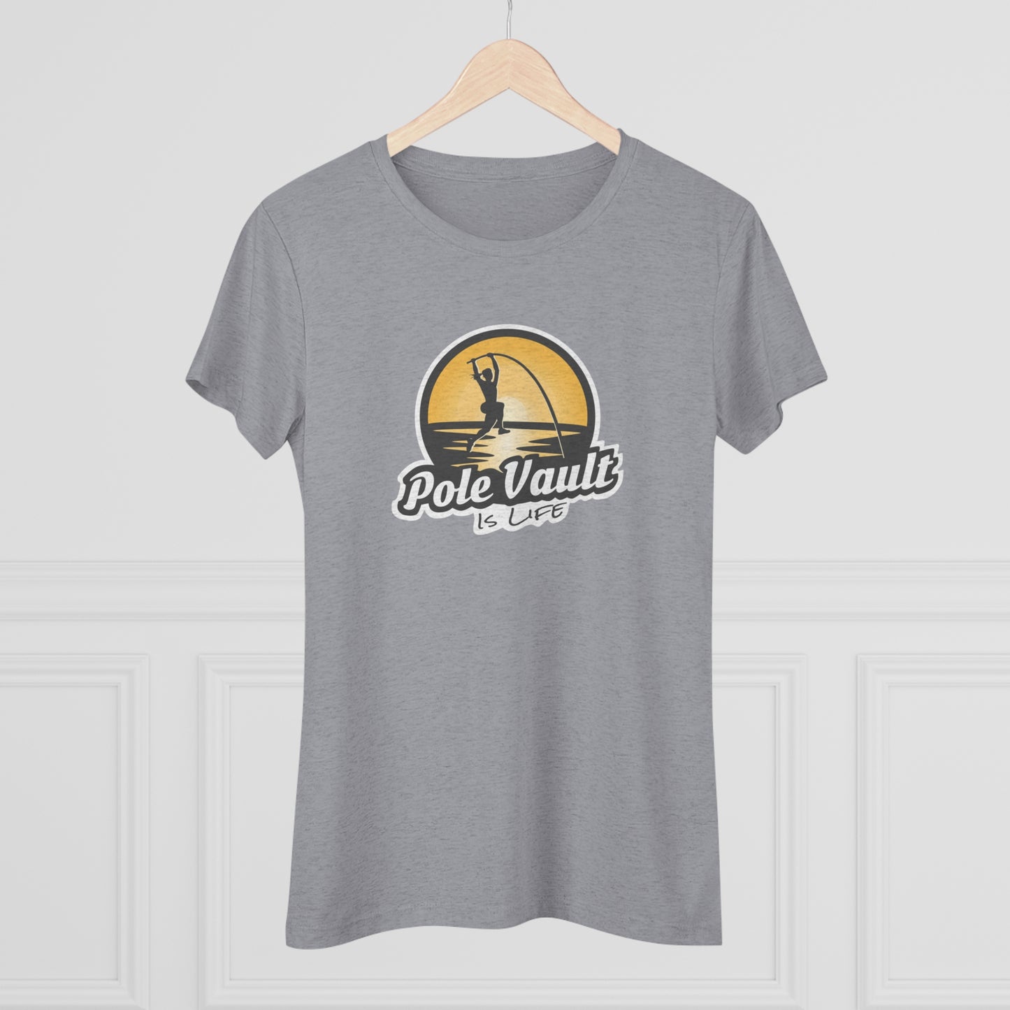Pole Vault is Life Girl - Women's Tri-Blend Tee