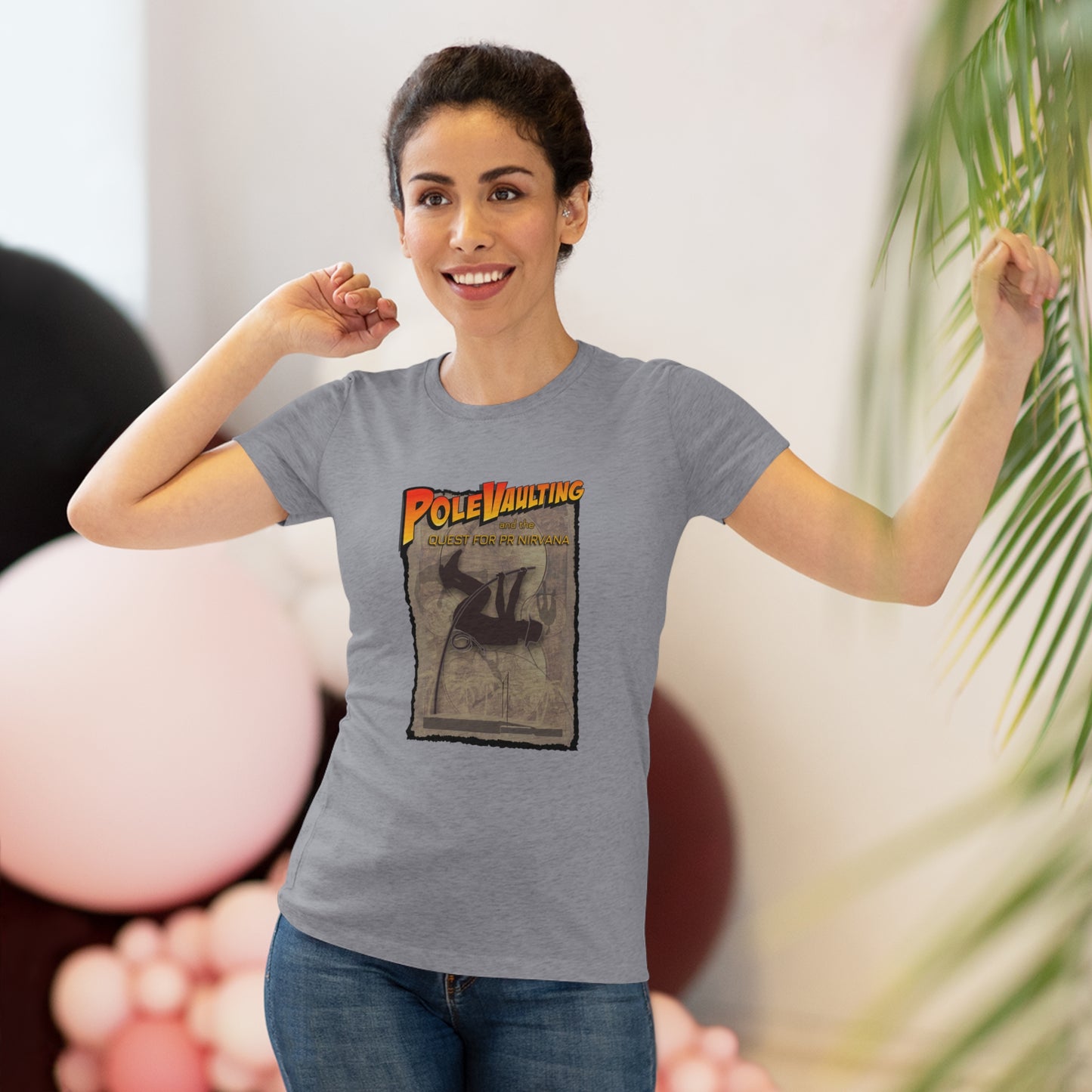 Pole Vaulting, Quest for PR Nirvana - Women's Tri-Blend Tee