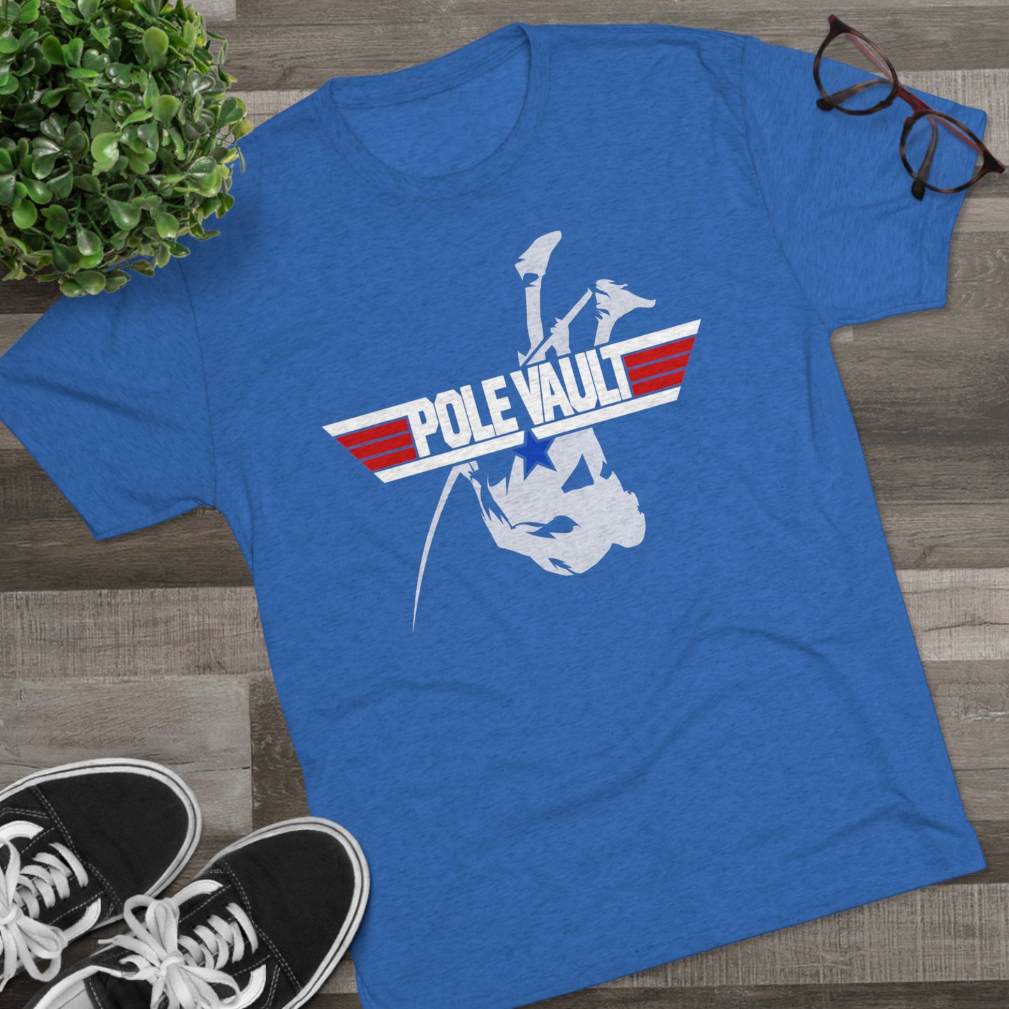 Top Pole Vault Vaulter - Tri-Blend Tee