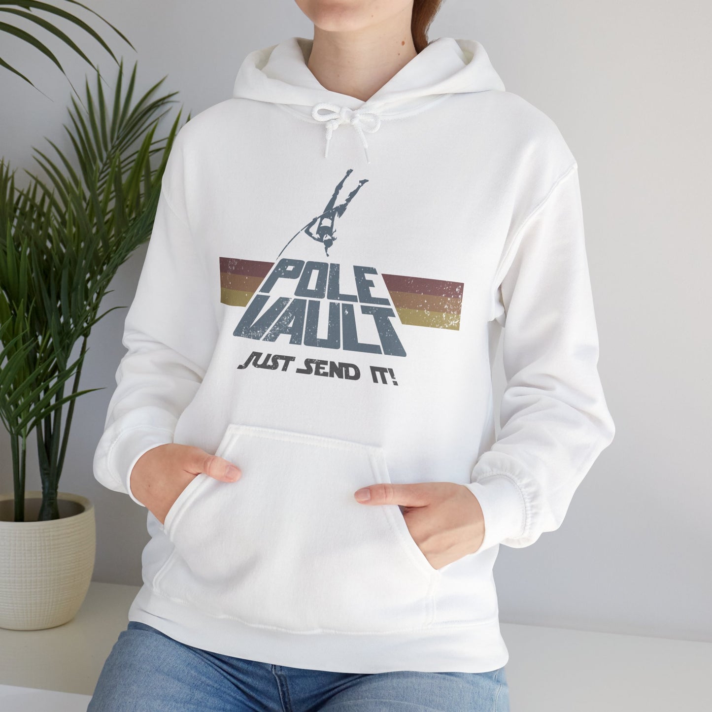 Pole Vault Just Send It Girl - Hoodie