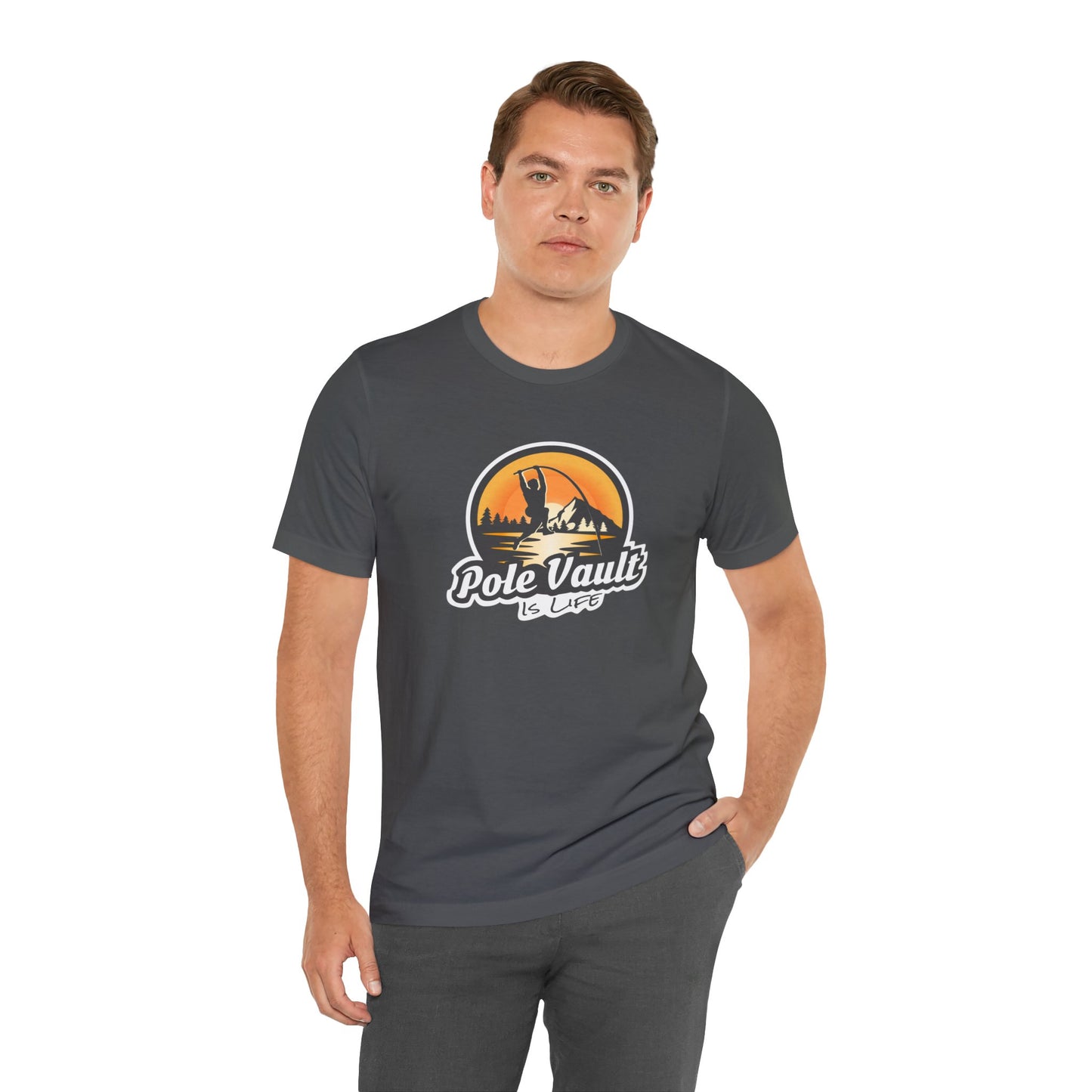 Mountain Pole Vault is Life Guy - Classic Tee
