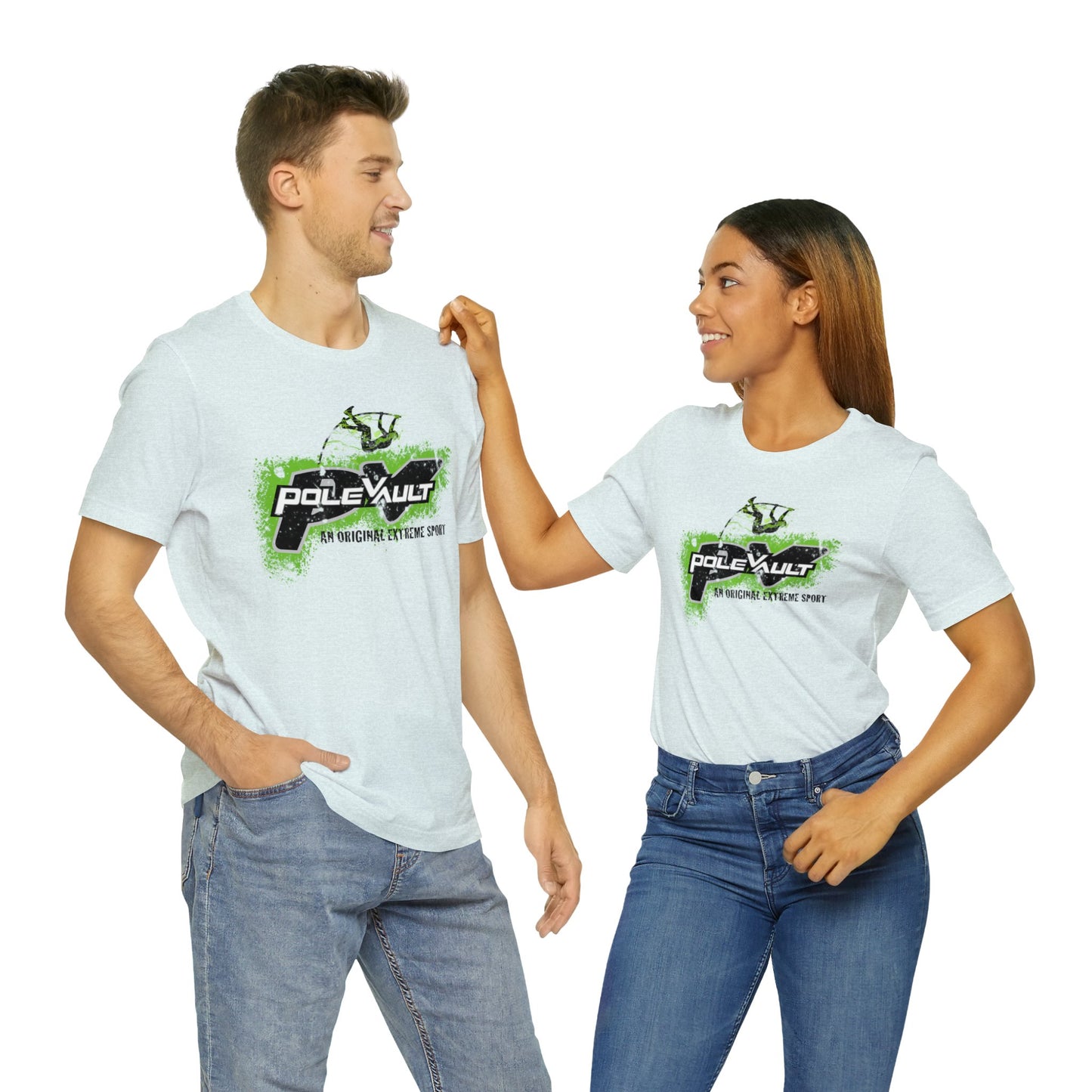 Pole Vault, An Original Extreme Sport - Deluxe Tee