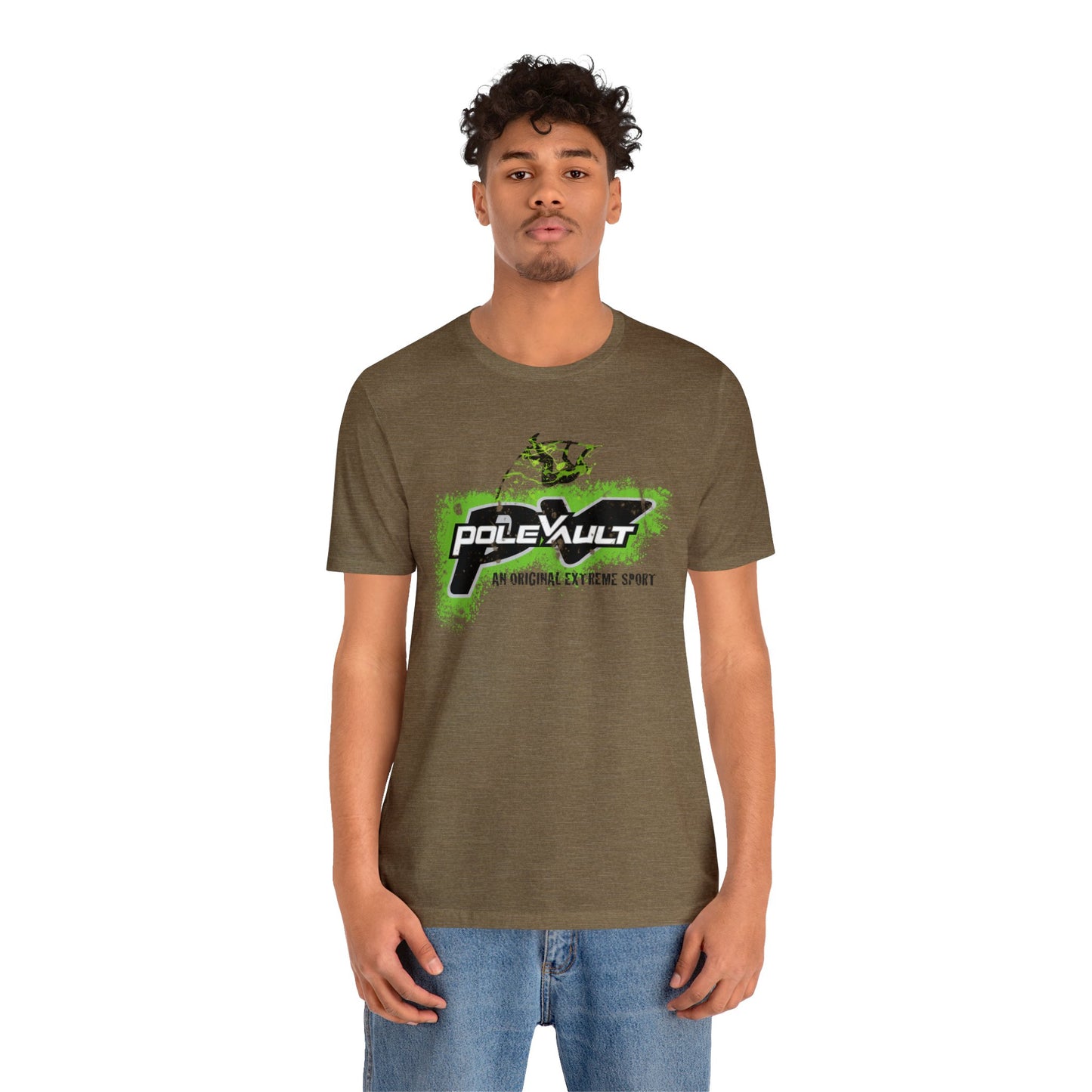 Pole Vault, An Original Extreme Sport - Deluxe Tee