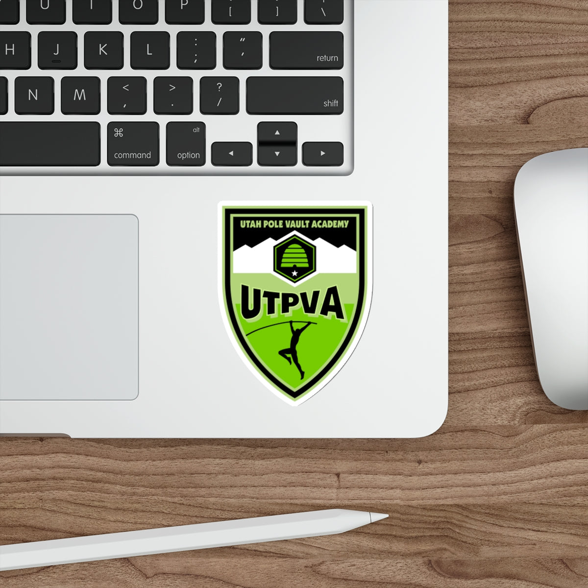UTPVA Crest Die-Cut Sticker