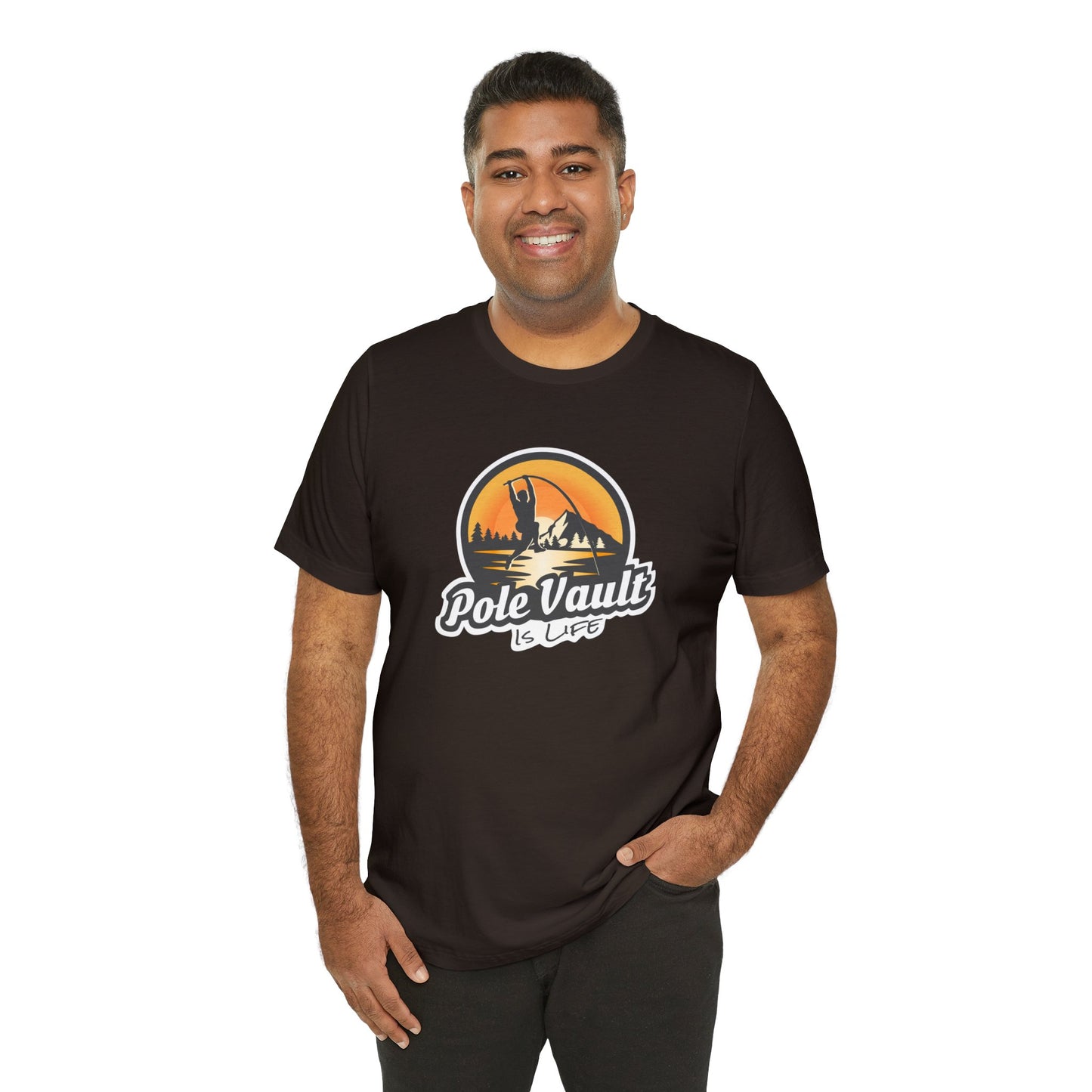 Mountain Pole Vault is Life Guy - Classic Tee