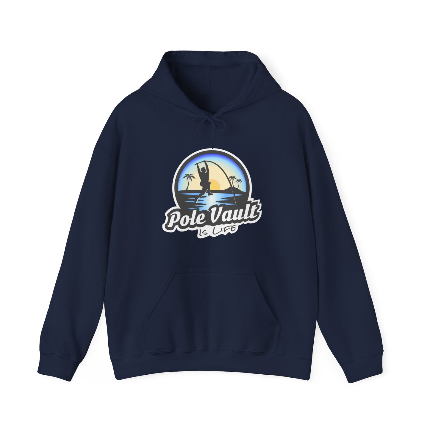 Beach Pole Vault is Life Guy - Hoodie