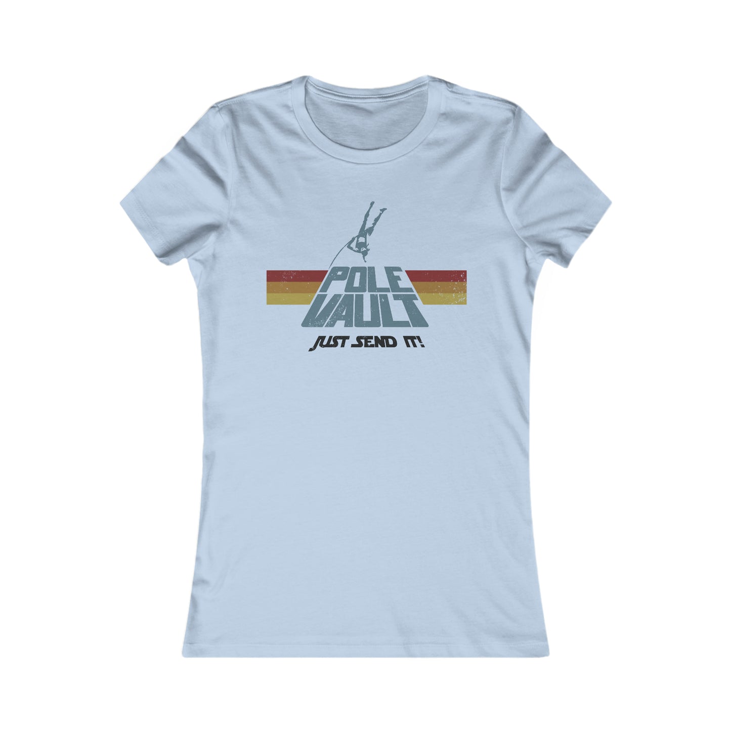 Pole Vault Just Send It Girl - Women's Premium Tee