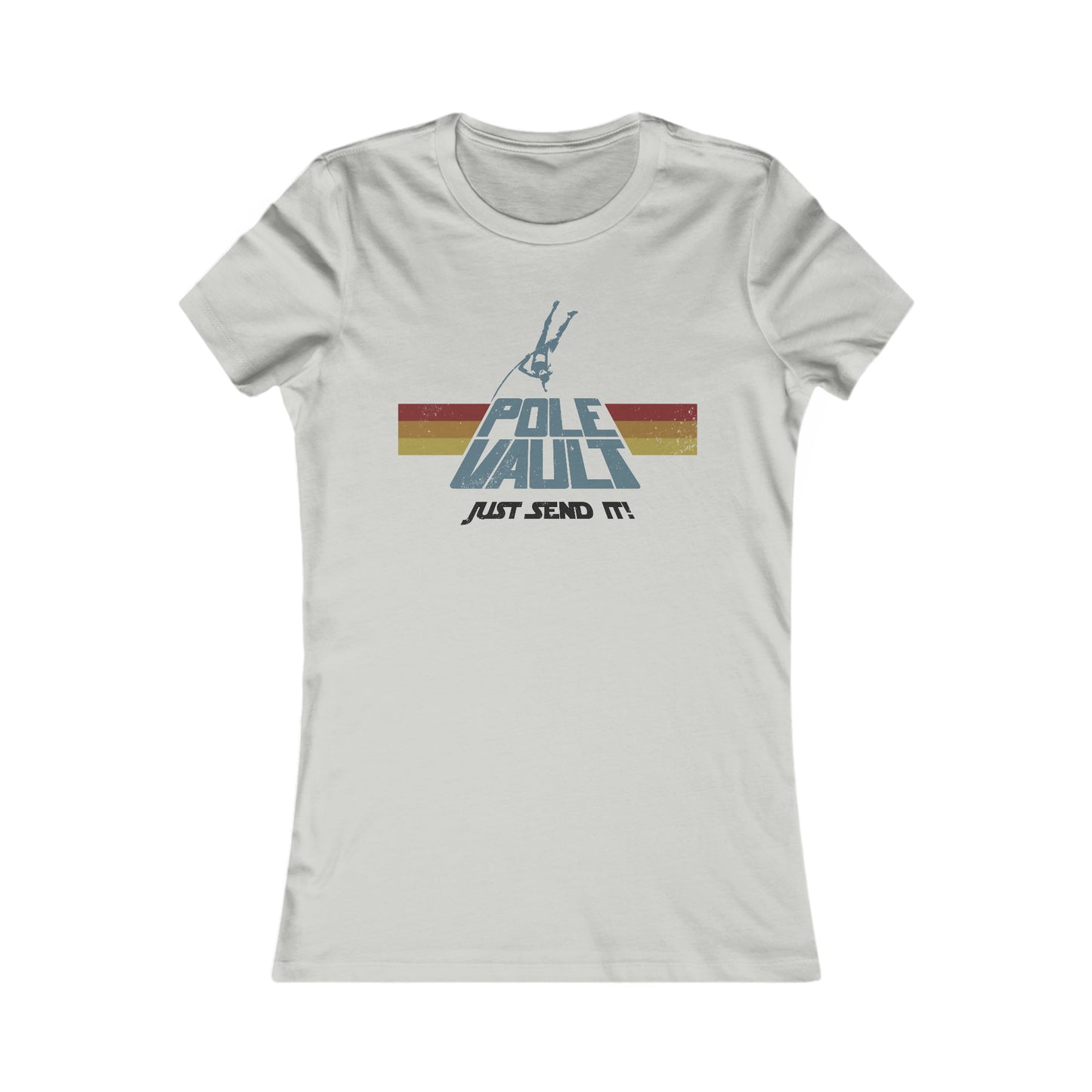 Pole Vault Just Send It Girl - Women's Premium Tee