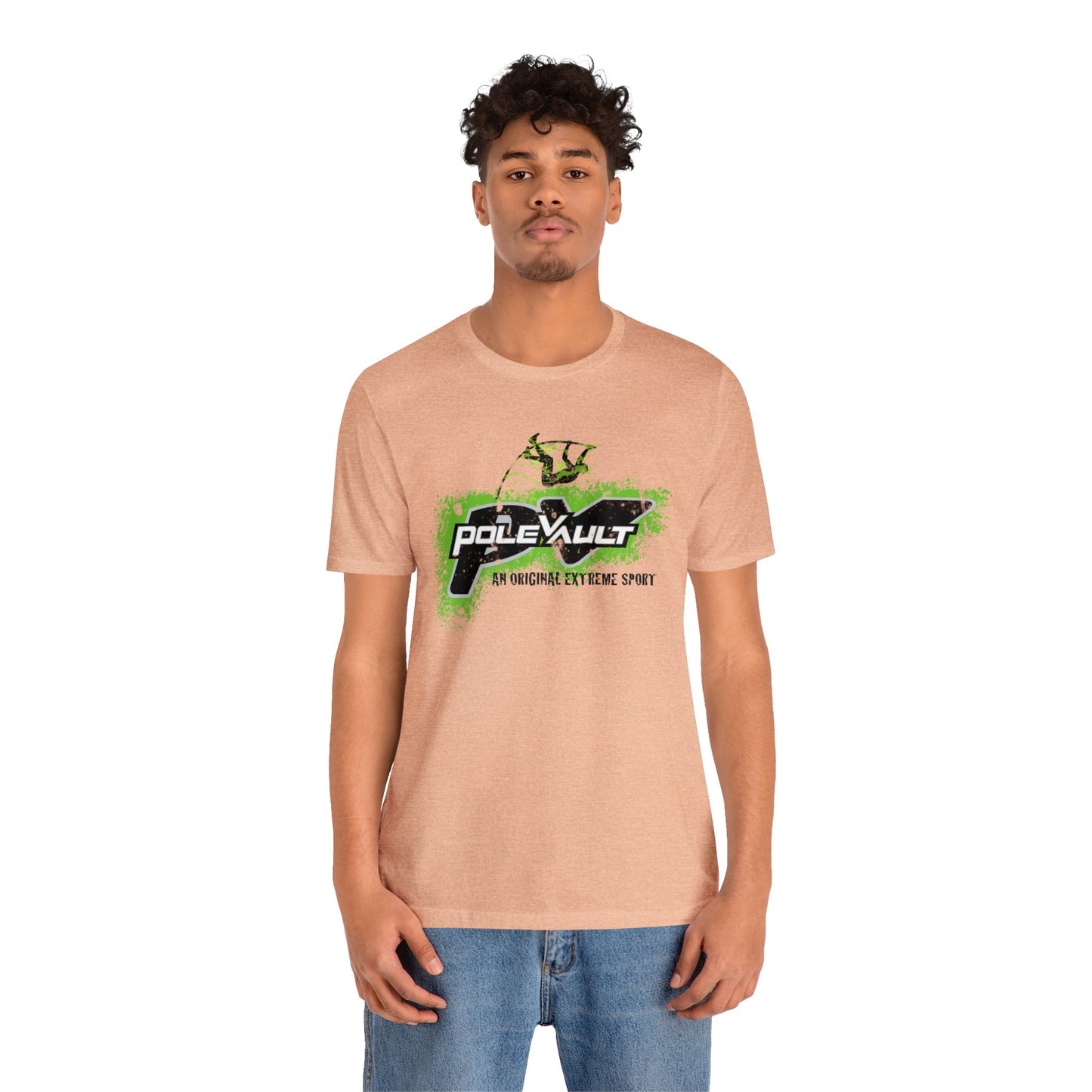 Pole Vault, An Original Extreme Sport - Deluxe Tee