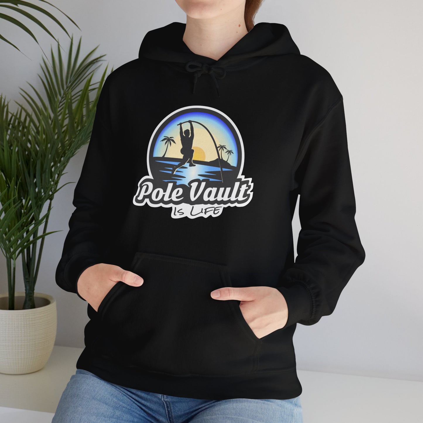 Beach Pole Vault is Life Guy - Hoodie