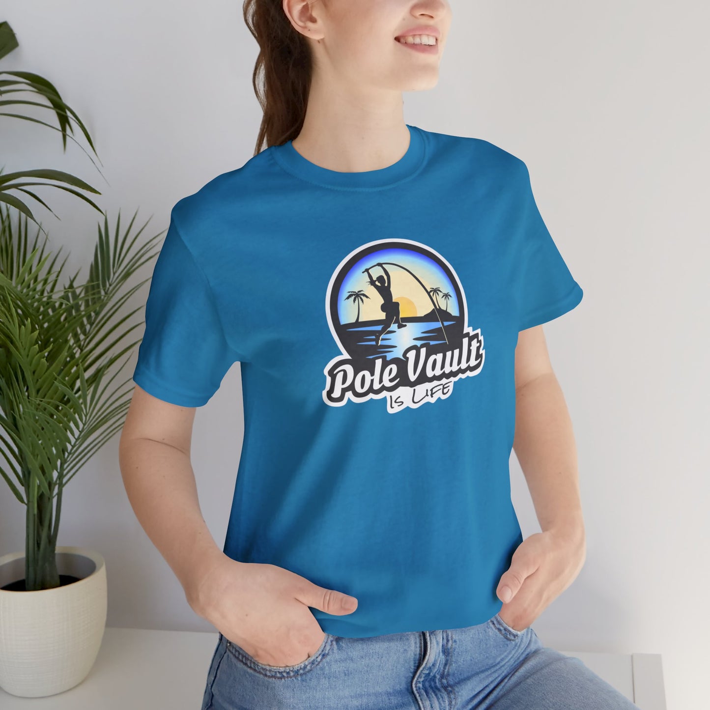 Beach Pole Vault is Life Girl - Classic Tee