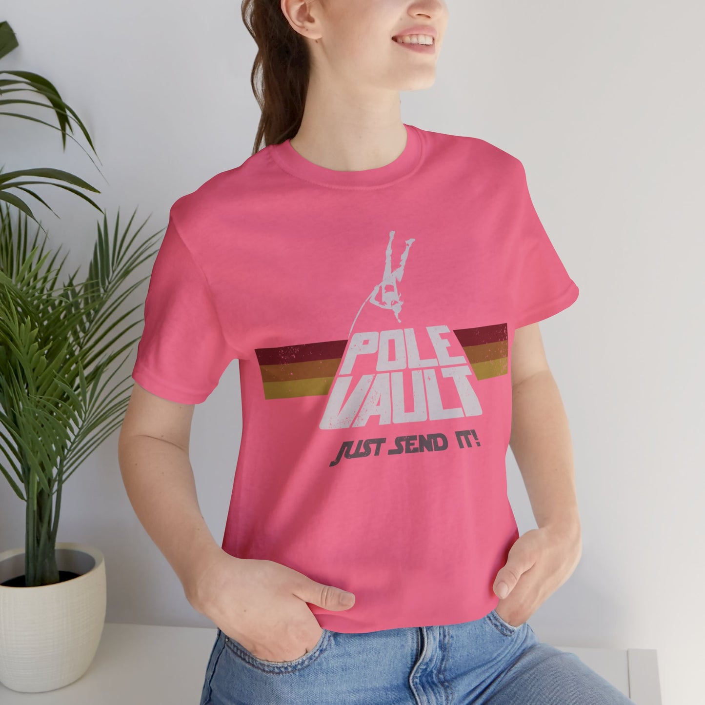 Pole Vault Just Send It Girl - Classic Tee
