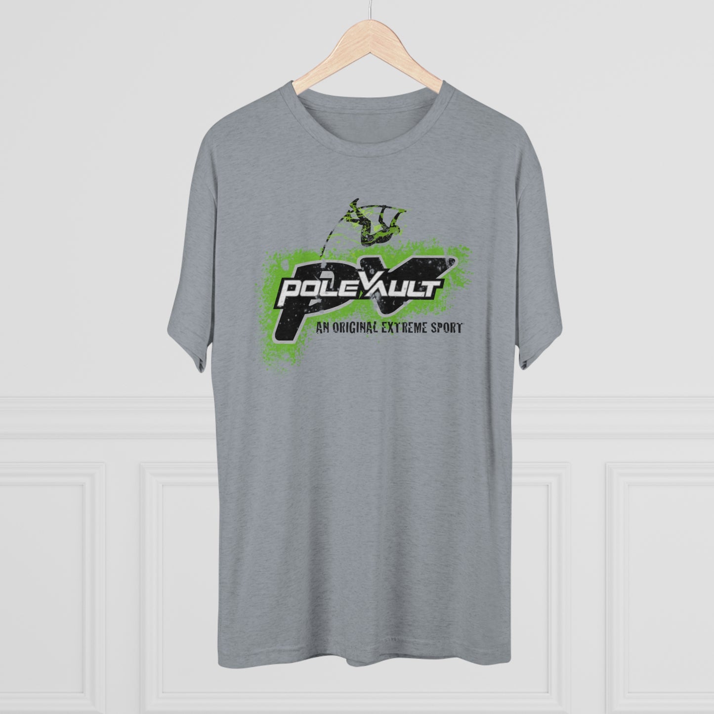 Pole Vault, An Original Extreme Sport - Tri-Blend Tee