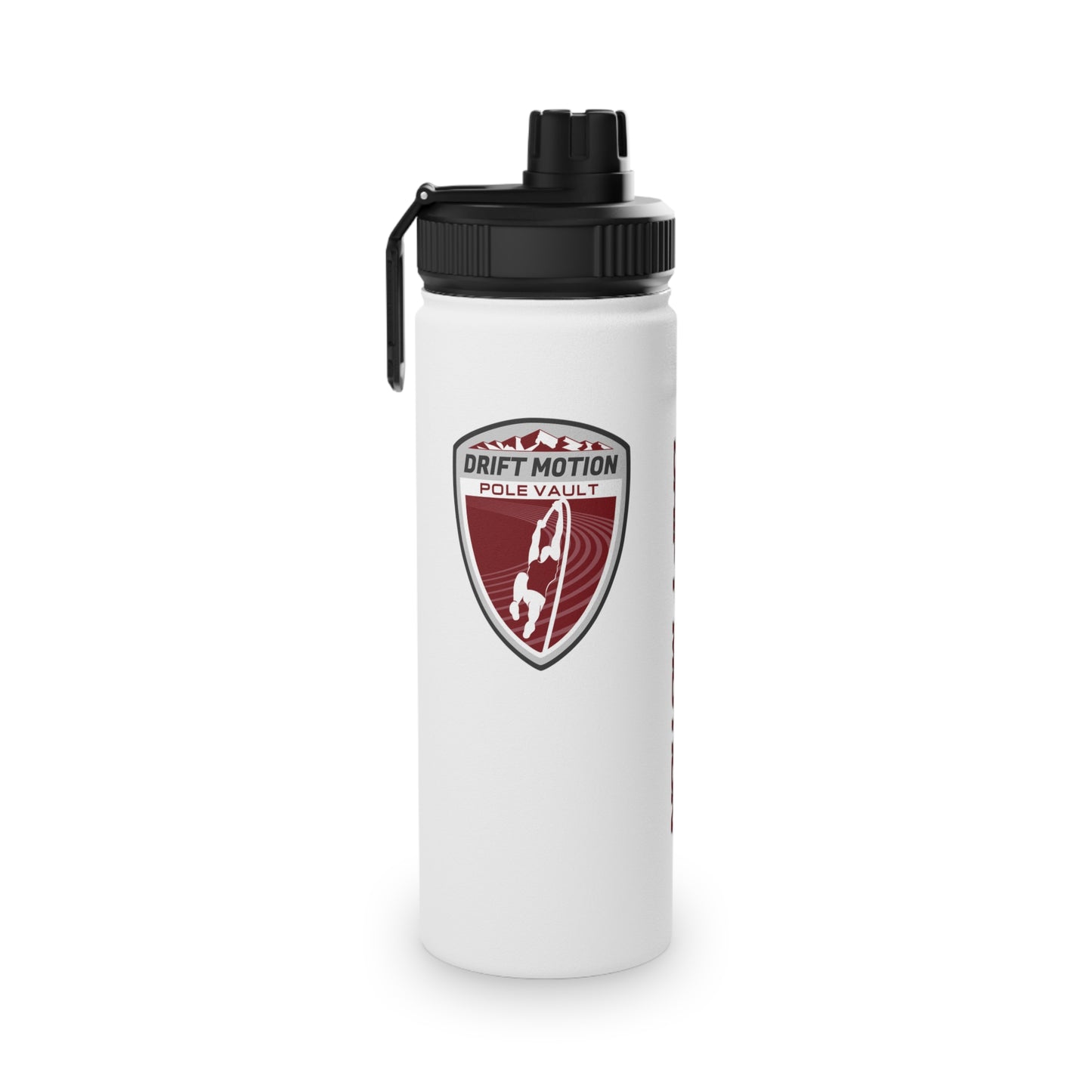 Drift Motion Stainless Steel Water Bottle, Sports Lid