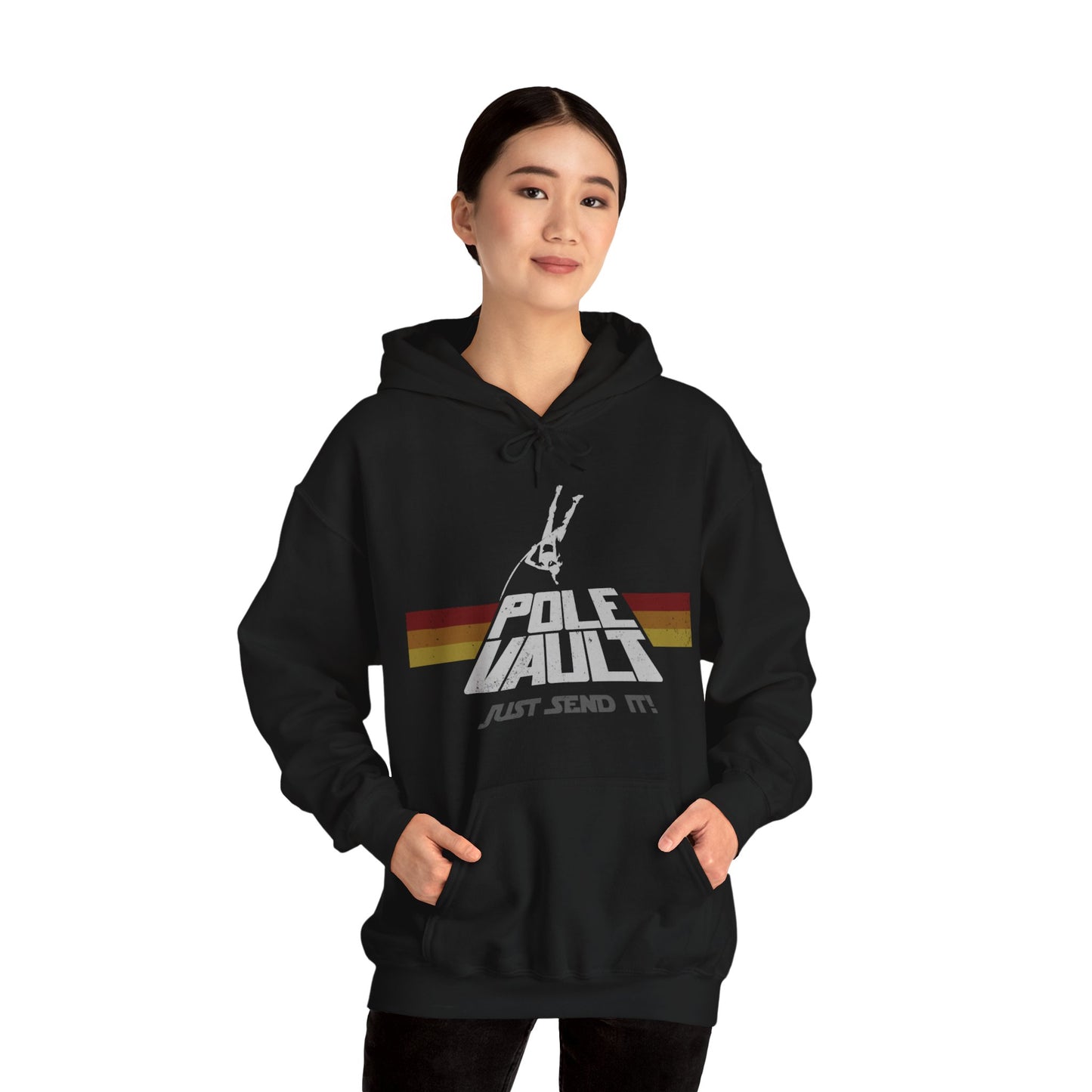 Pole Vault Just Send It Girl - Hoodie